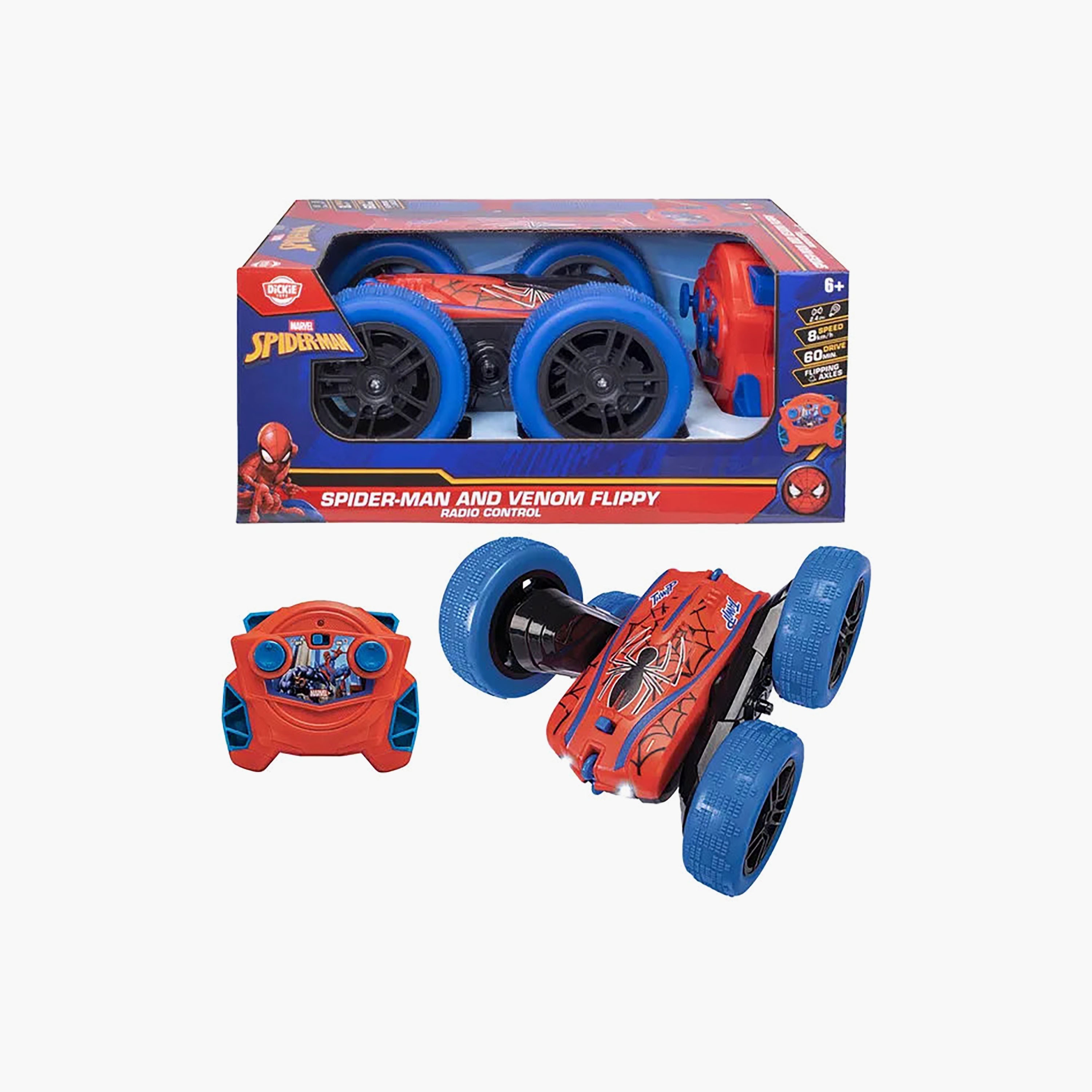 Spider-Man and Venom Remote Control Flippy Stunt Car-toys-carsandvehicles-image-5