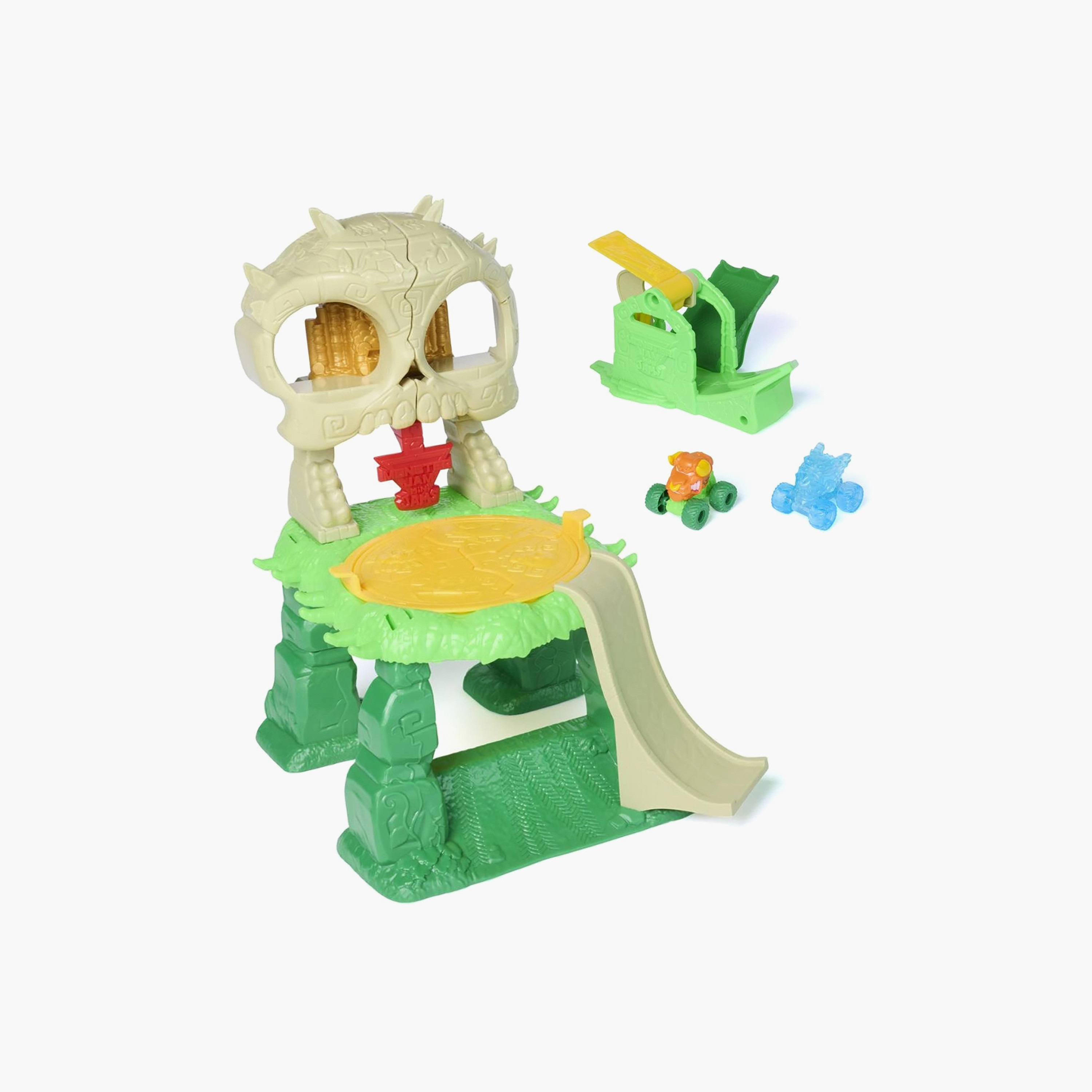 Monster Jam Mini Jams Jungle Playset-toys-playvehicles-diecastcars-image-1