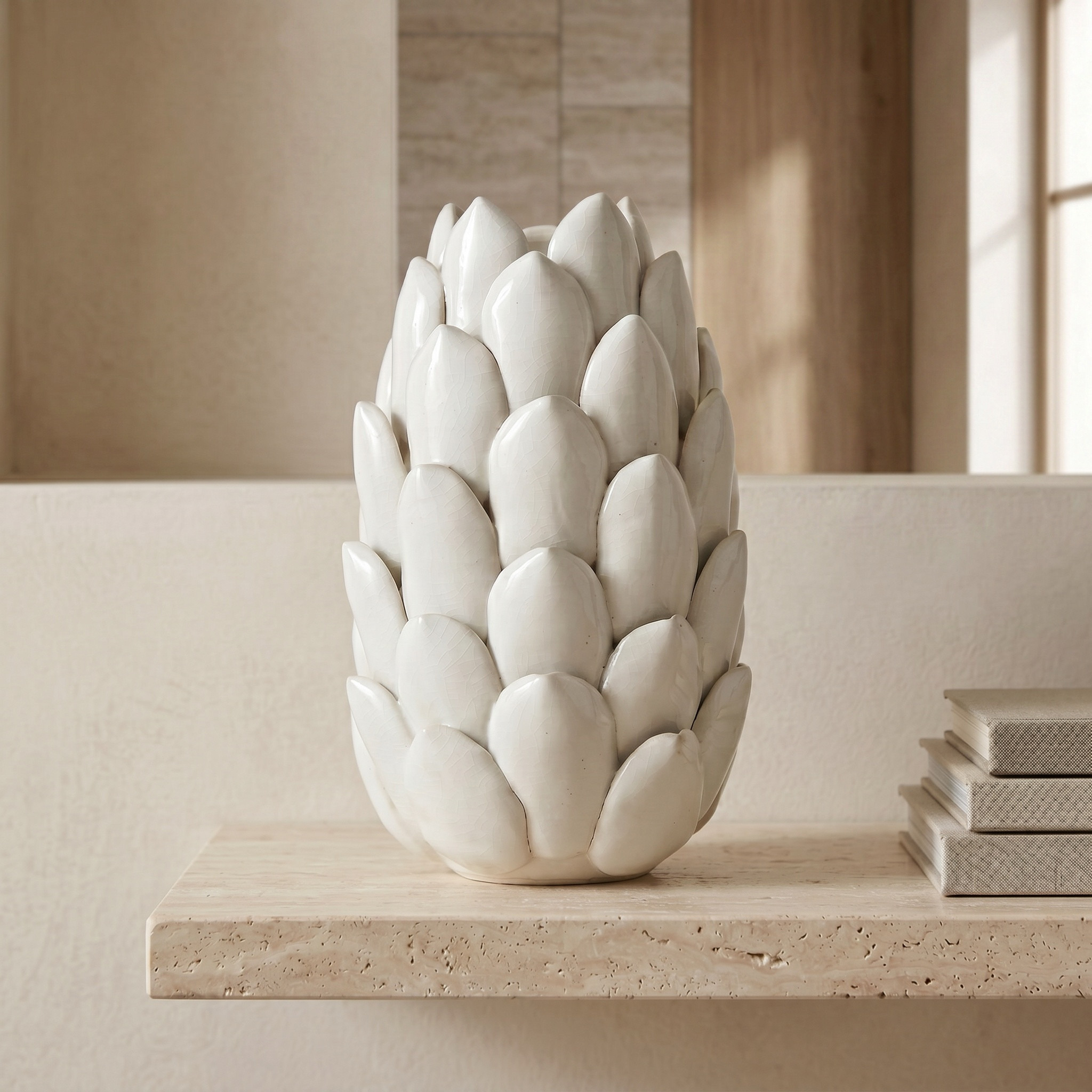 Decorative Ceramic Flower - 10 cms-household-decor-decorativeobjectsandsculptures-image-3
