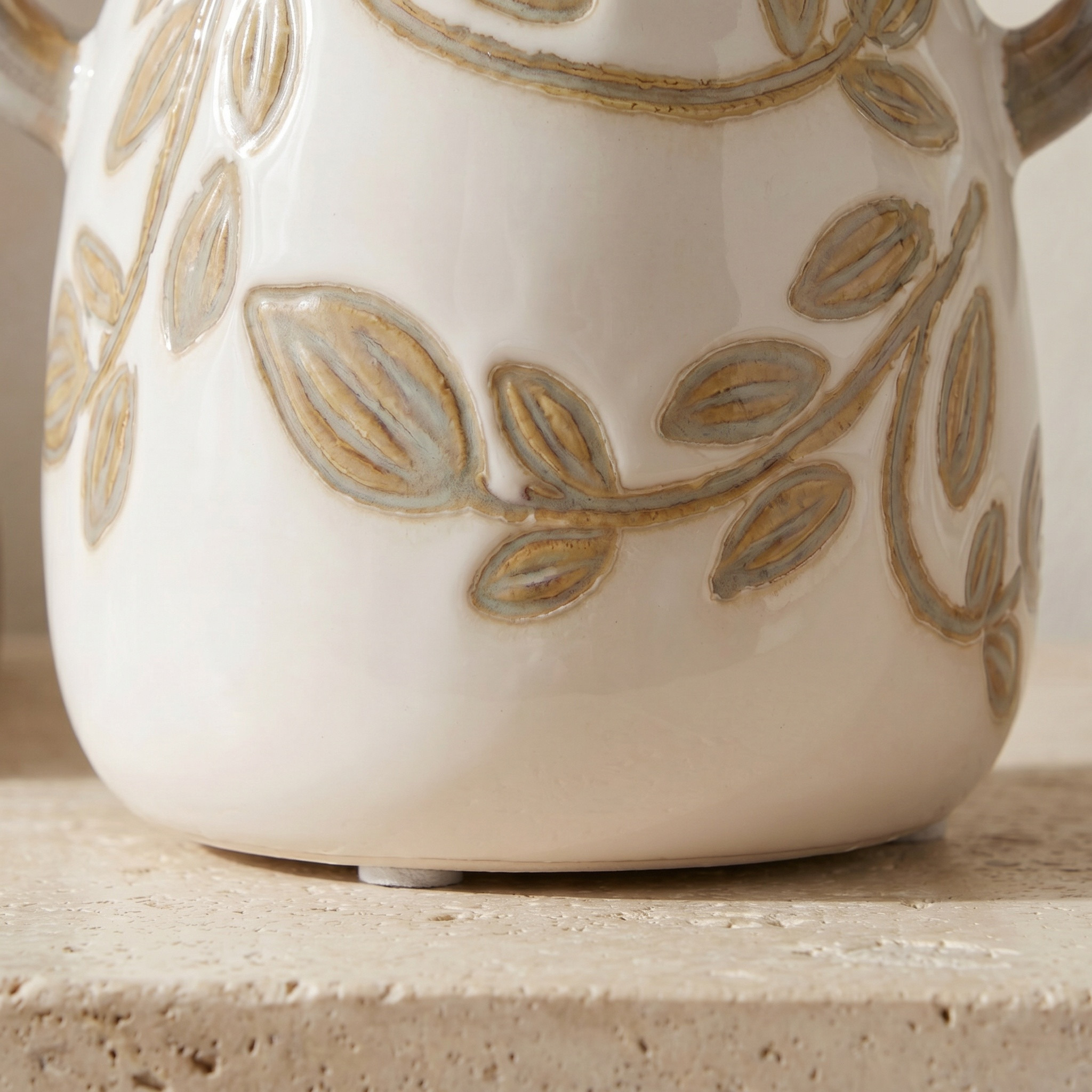 Decorative Ceramic Vase - 15x11x15 cms-household-decor-vasesandbowls-image-3
