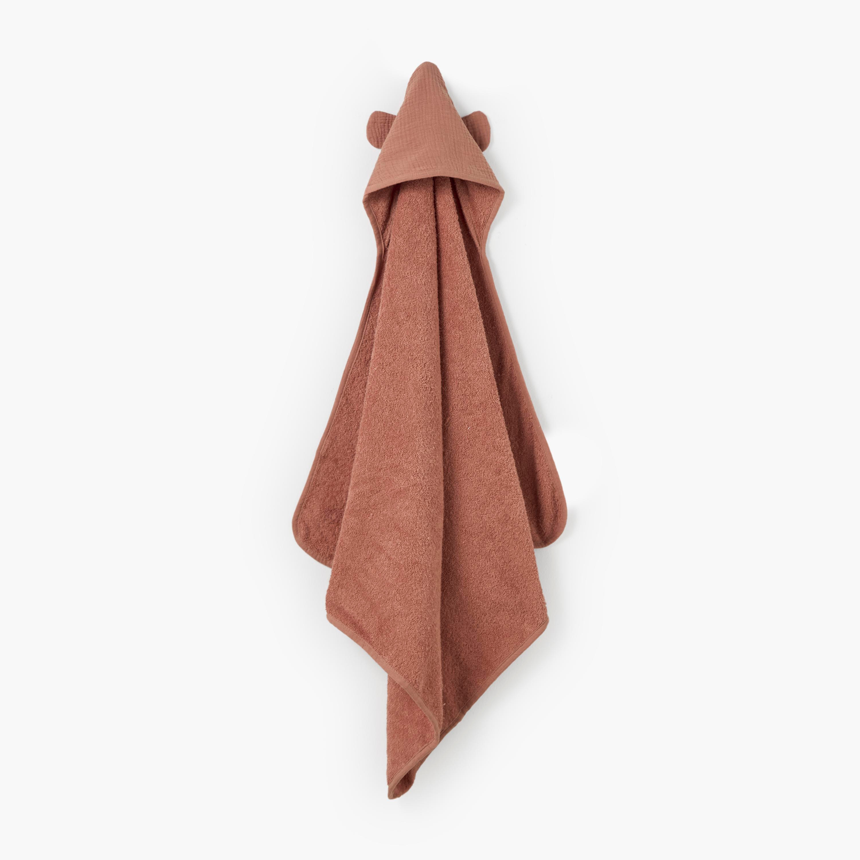 Giggles Baby Bath Towel with Hood-baby-bathandcare-towels-image-1