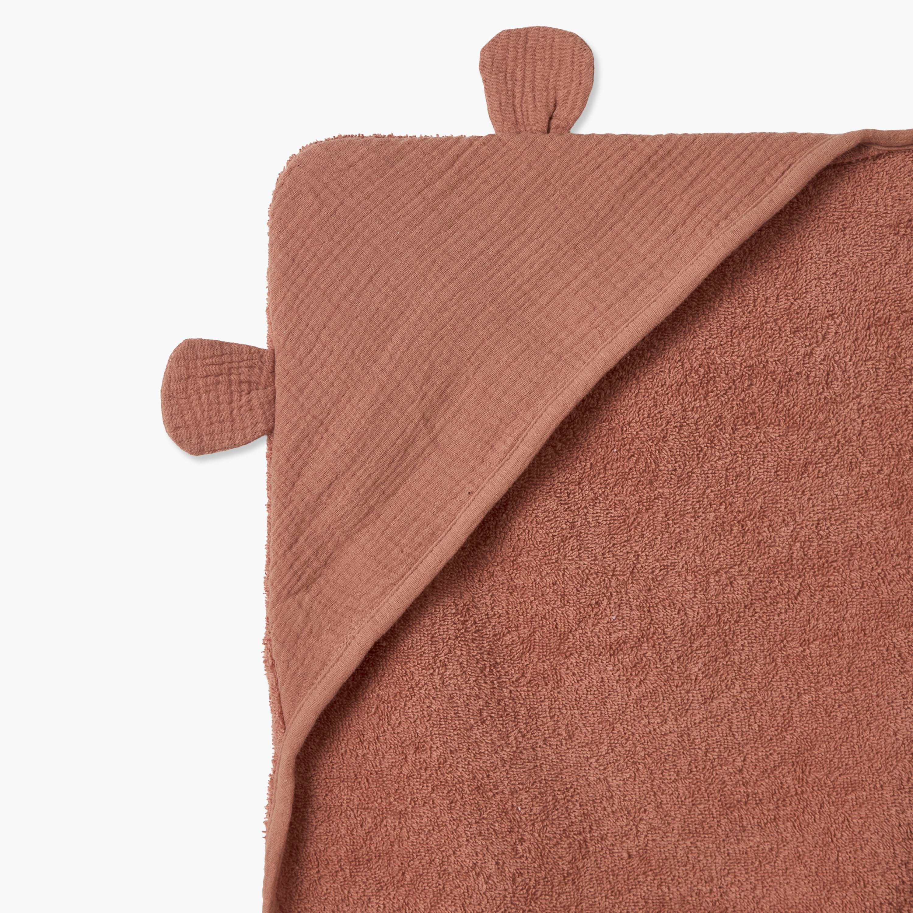 Giggles Baby Bath Towel with Hood-baby-bathandcare-towels-image-4