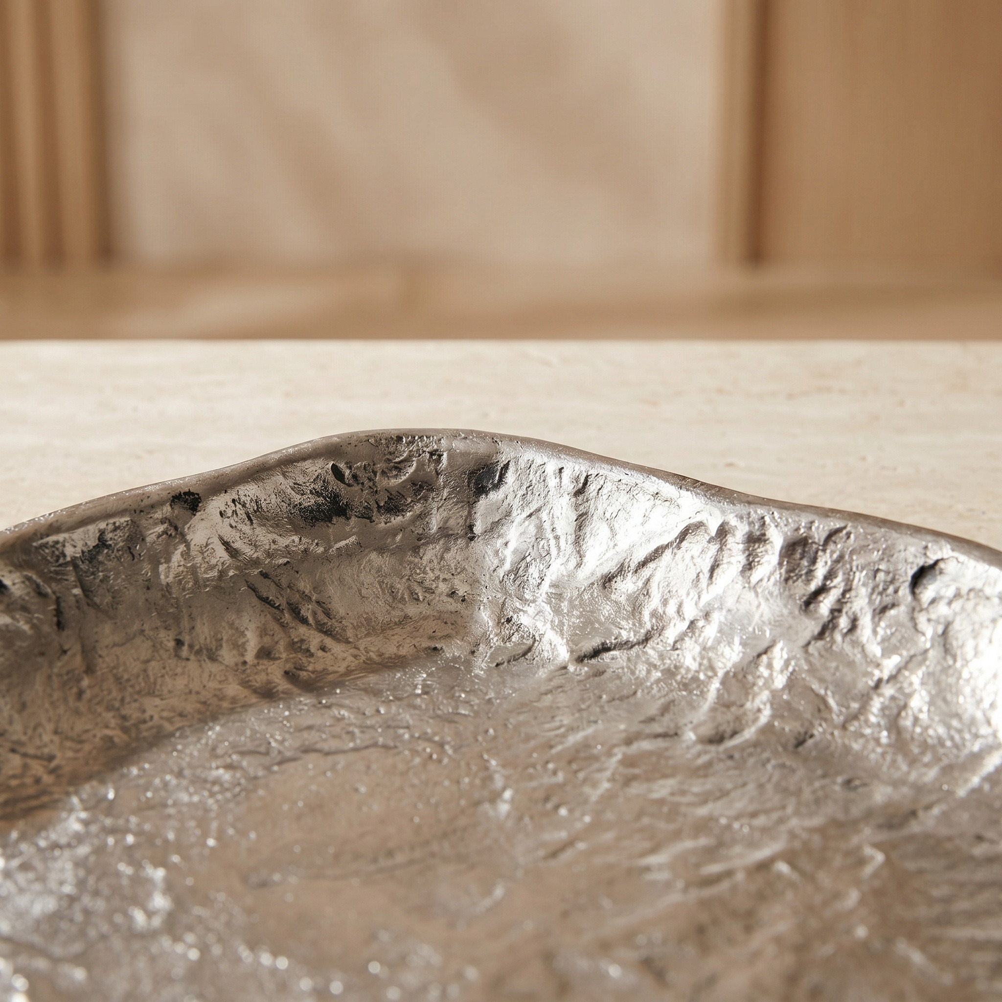 Decorative Metal Tray - 35x2 cms-household-decor-boxesandtrays-image-3