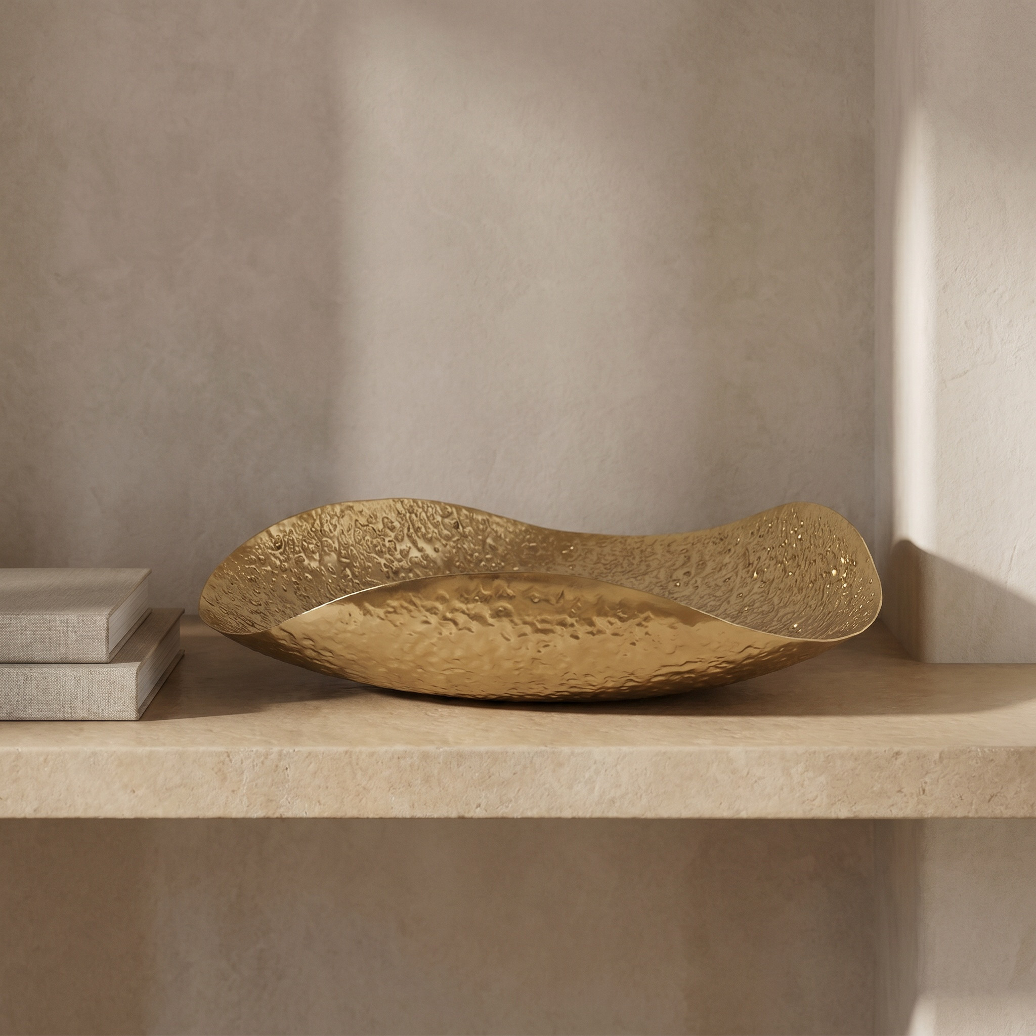 Decorative Metal Tray - 26x7 cms-household-decor-boxesandtrays-image-1