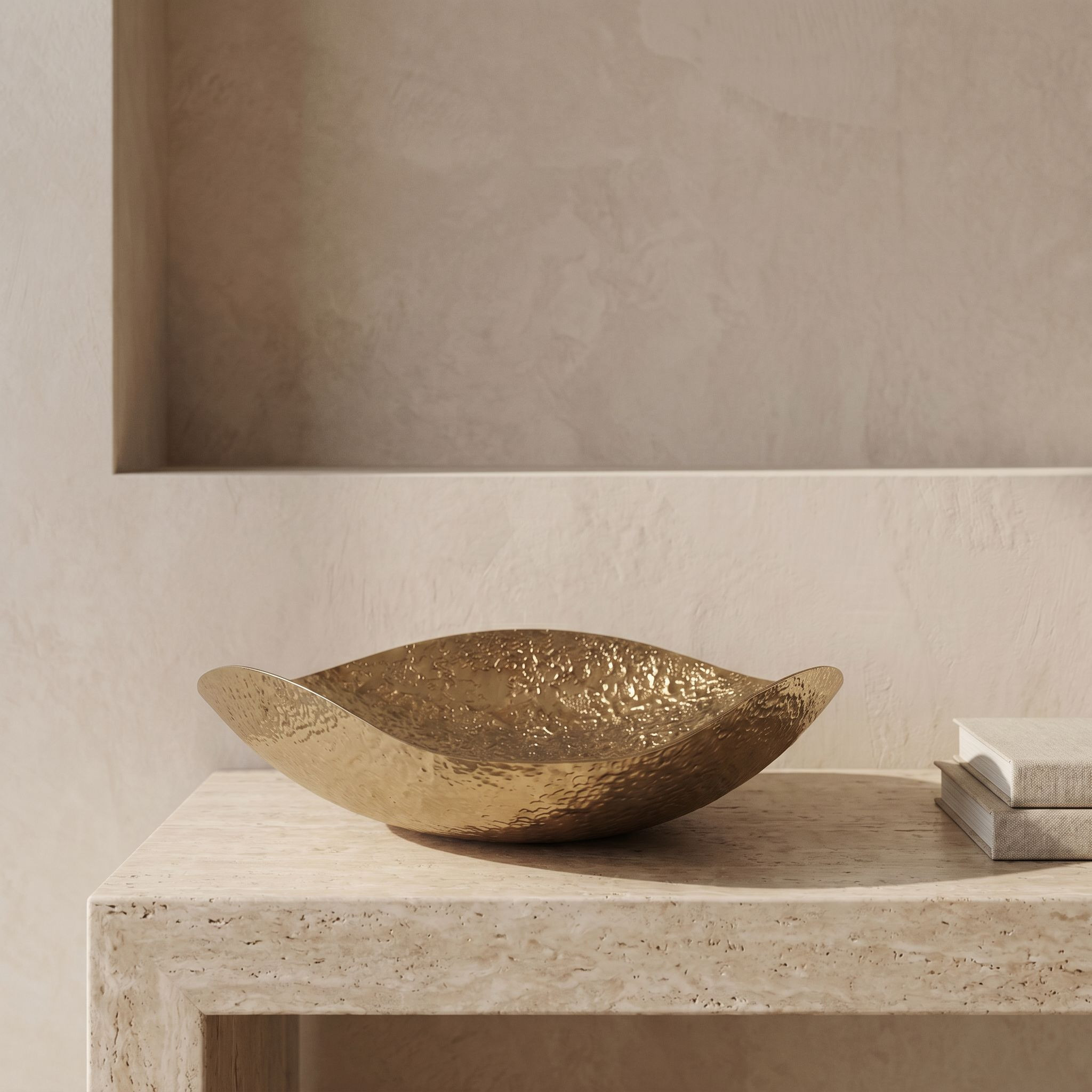 Decorative Metal Tray - 37x31 cms-household-decor-boxesandtrays-image-1