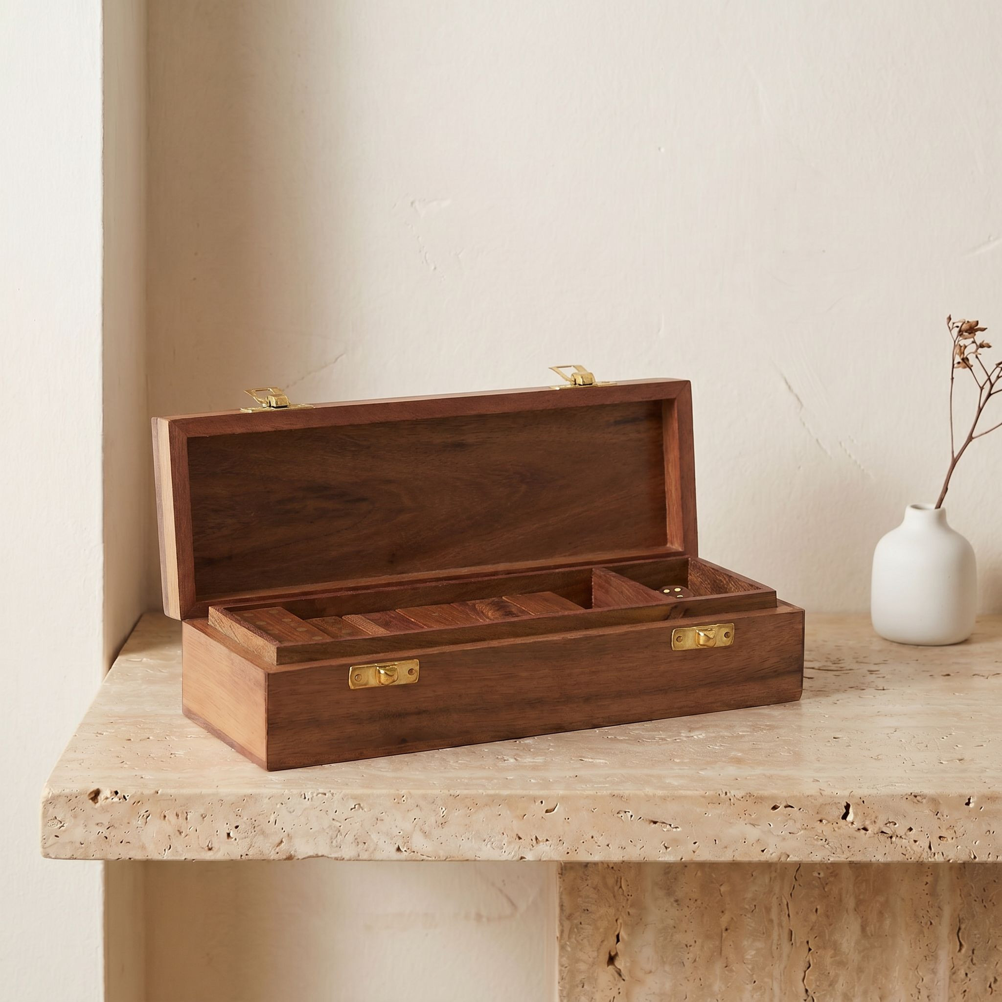 Wooden Domino Game Box-household-decor-decorativeobjectsandsculptures-image-2
