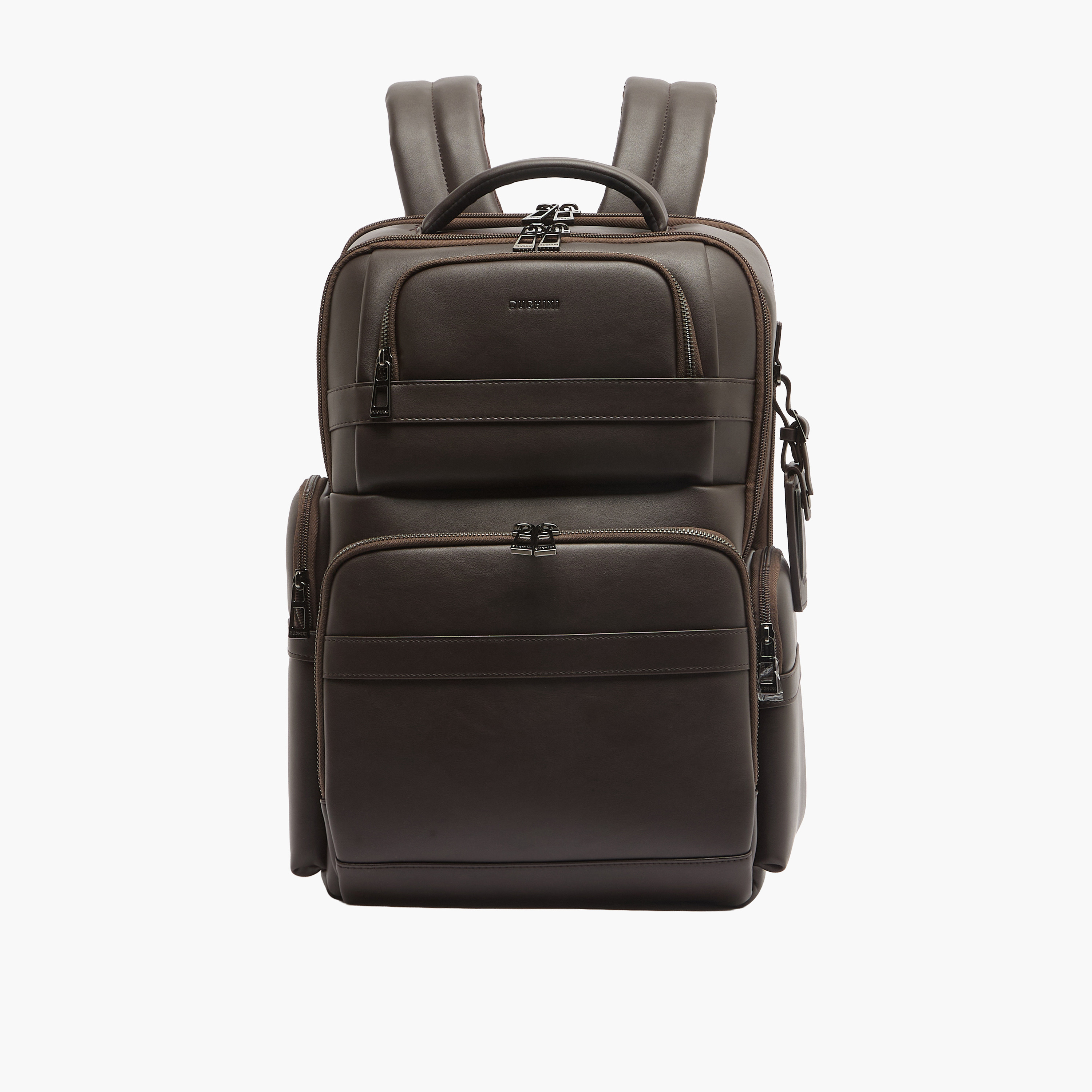 شنطة ظهر سادة بأحزمة قابلة للتعديل وسحاب إغلاق من دوتشيني - 31x43x17 سم-travel-luggagesandbags-backpacks-image-1