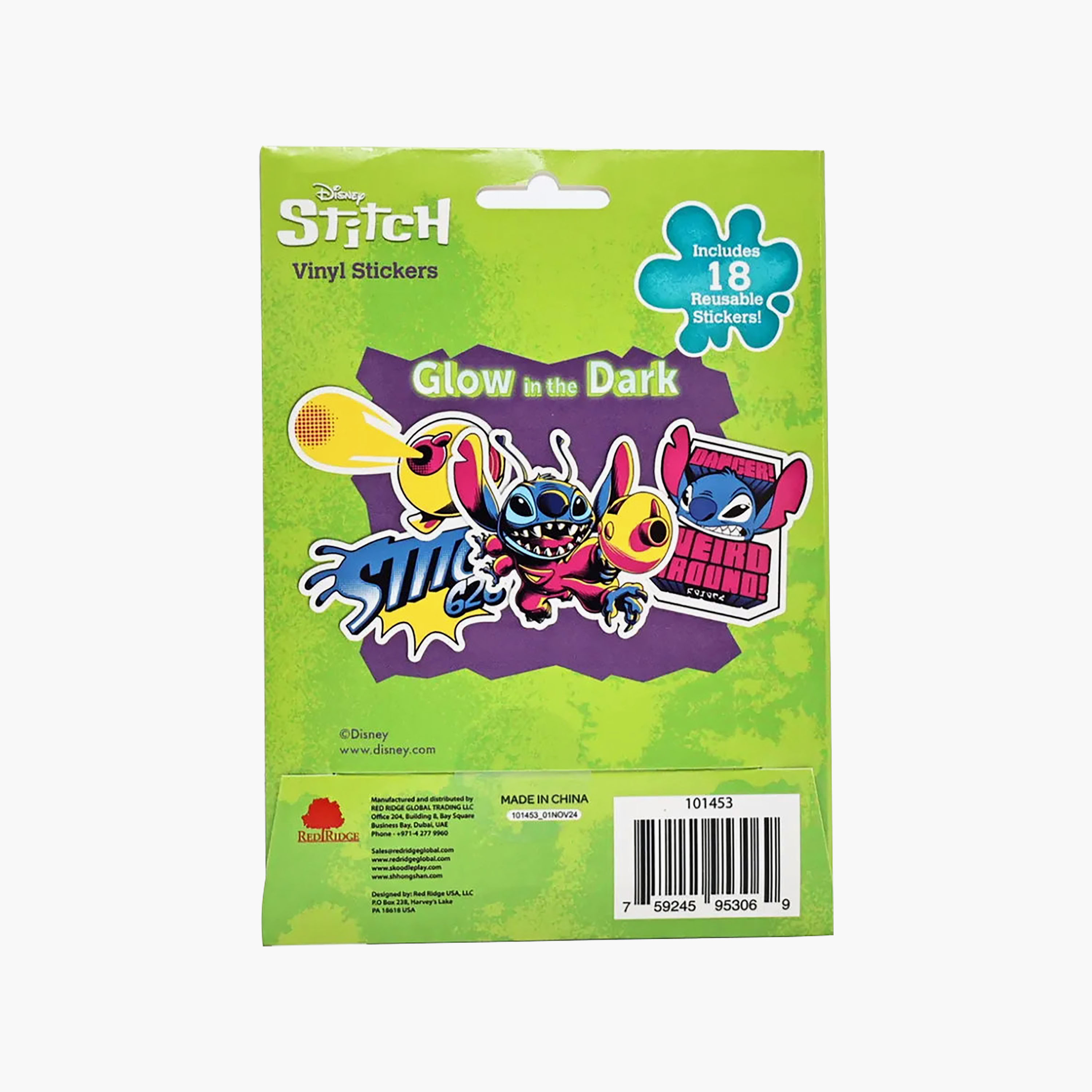 Gloo Stitch Glow in the Dark Vinyl Stickers - 18 Reusable Stickers-school-artsandcrafts-image-5