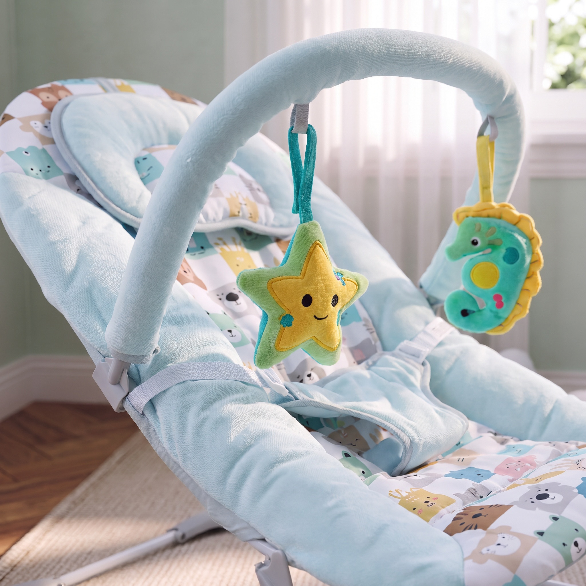 Juniors Plum Baby Bouncer-baby-infantactivity-bouncers-image-8