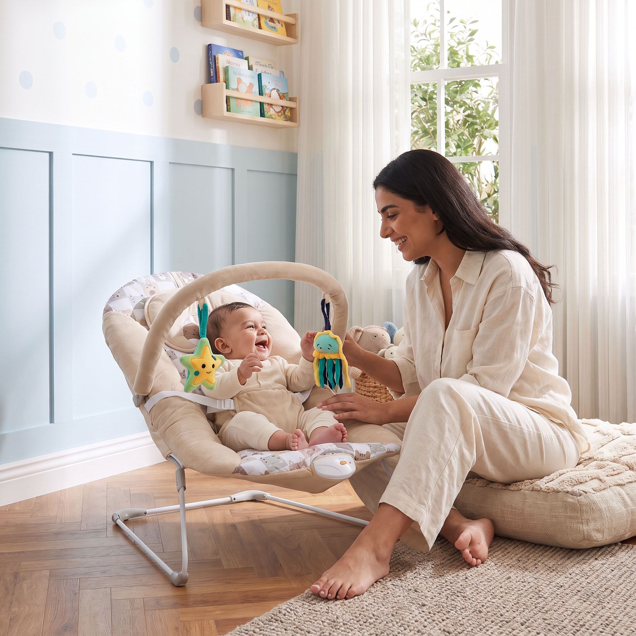 Juniors Plum Baby Bouncer-baby-infantactivity-bouncers-image-3