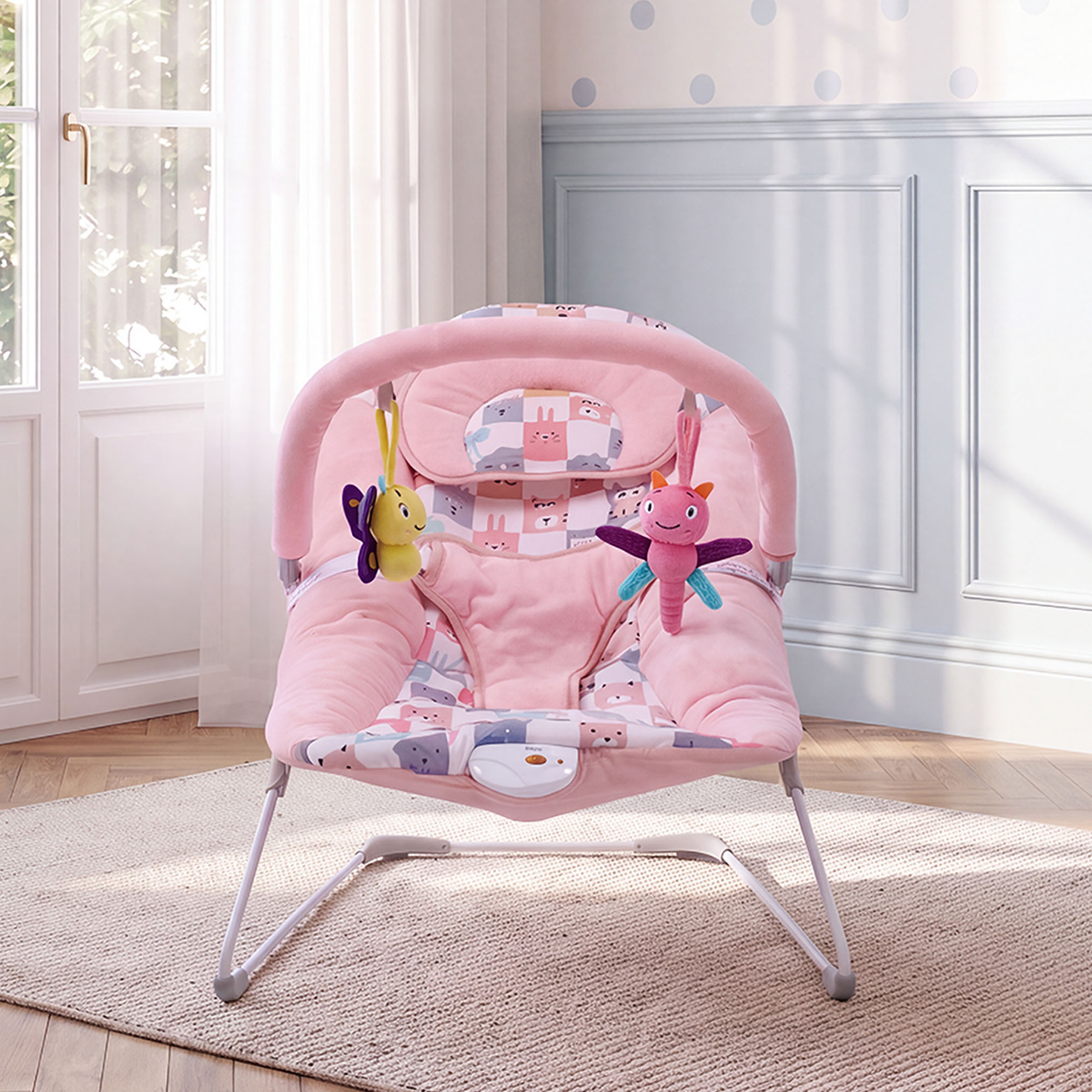 كرسي هزّاز للأطفال بلام من جونيورز-baby-infantactivity-bouncers-image-2