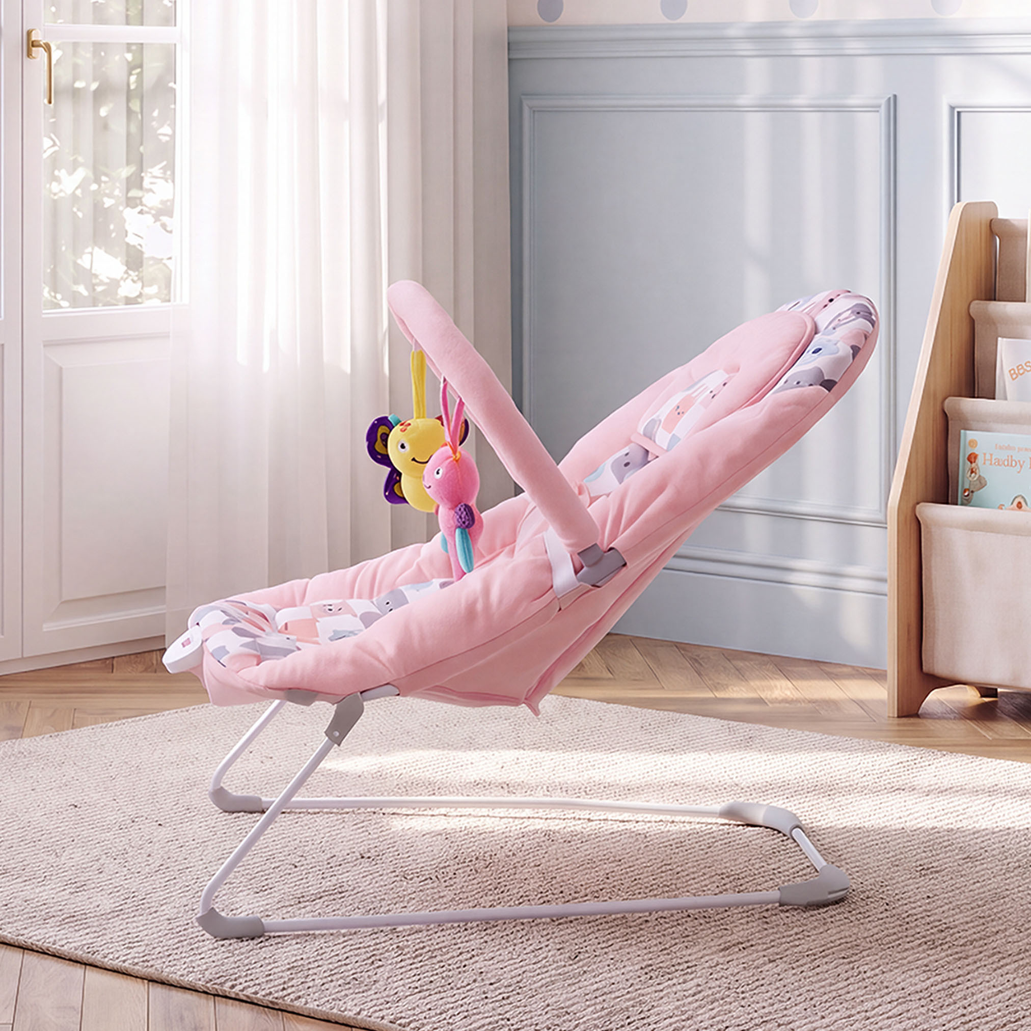 كرسي هزّاز للأطفال بلام من جونيورز-baby-infantactivity-bouncers-image-4