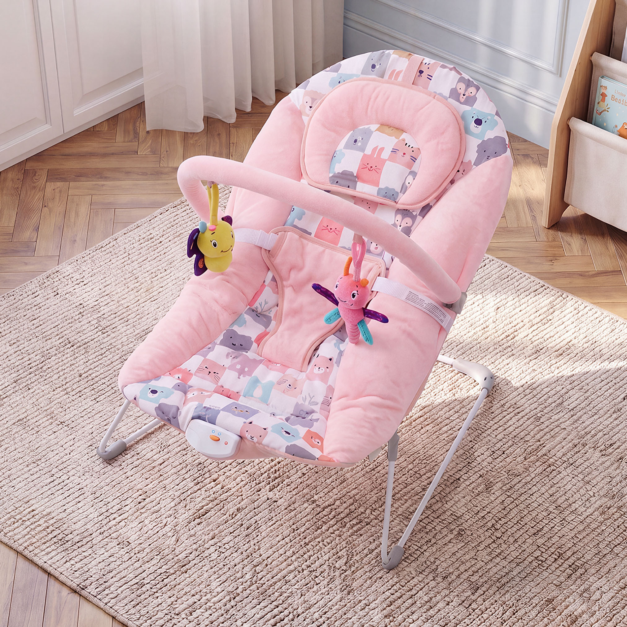 كرسي هزّاز للأطفال بلام من جونيورز-baby-infantactivity-bouncers-image-5