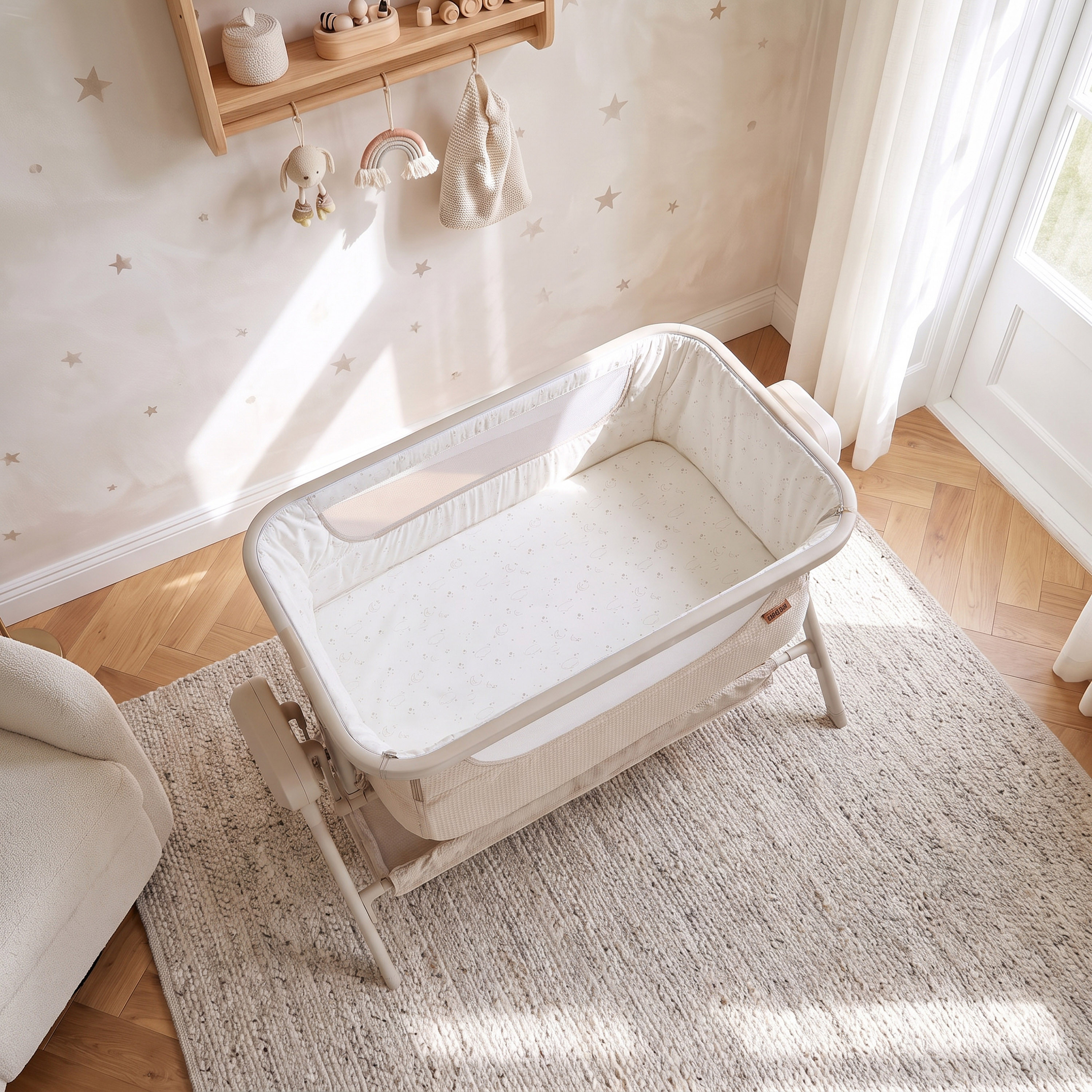 Giggles Zeus Auto Swing Bassinet-baby-nursery-furniture-cribsandbeds-bassinets-image-5
