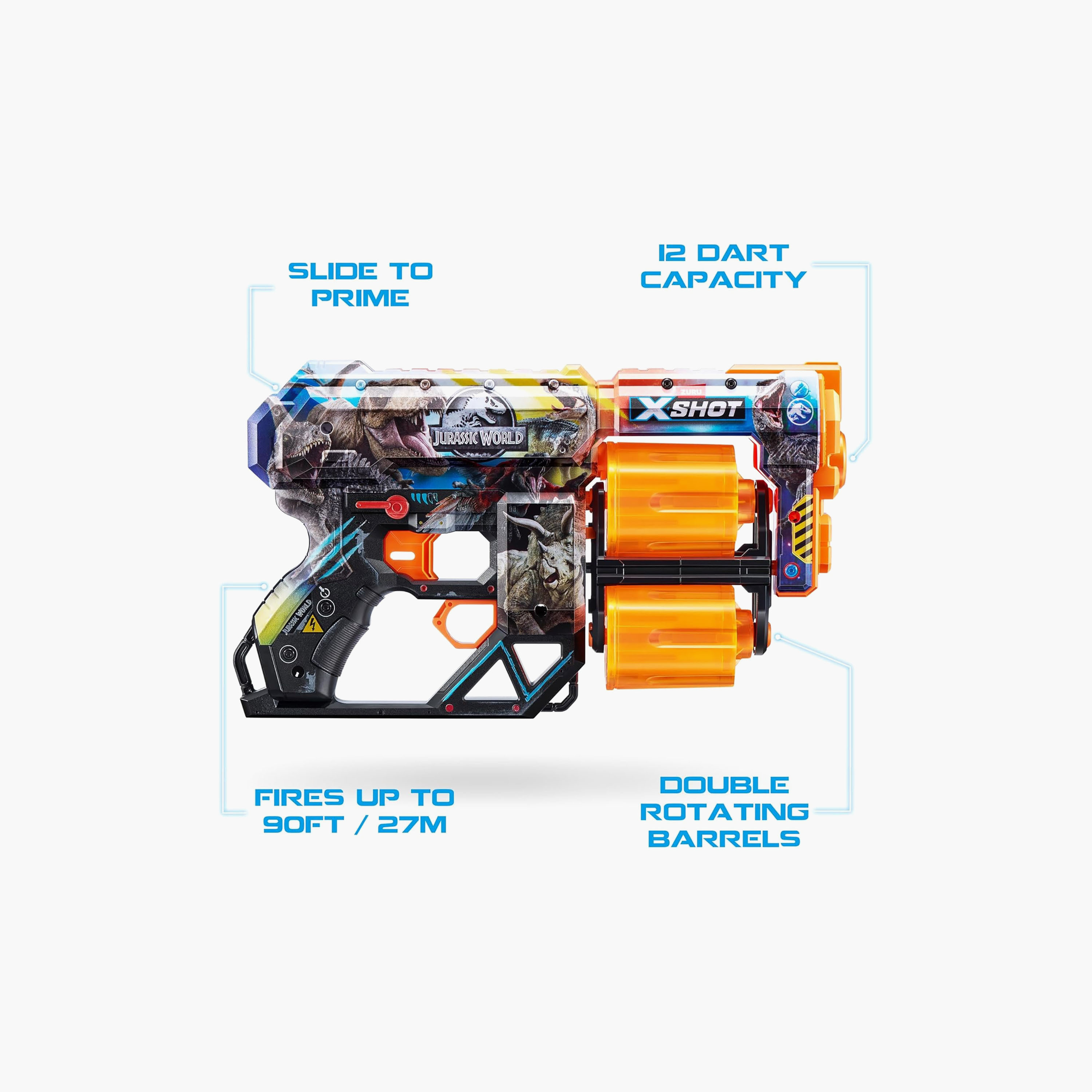 X-Shot Jurassic World Blaster Toy Gun-toys-outdoor-gunsandfoamblasters-image-6