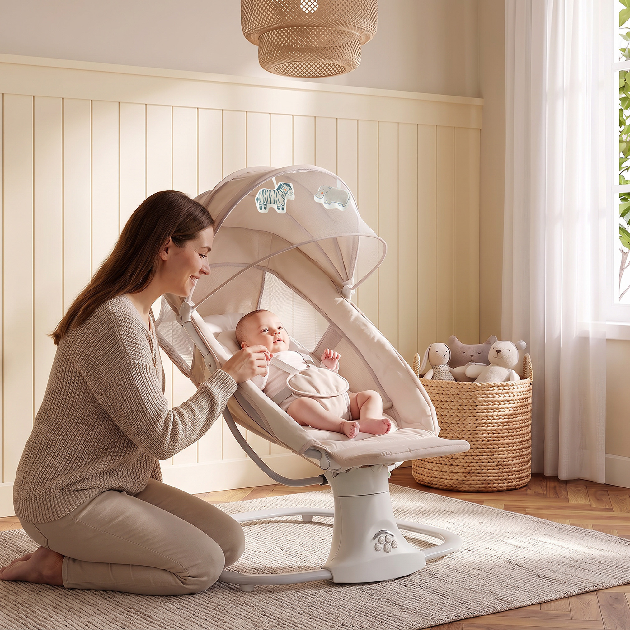 أرجوحة أطفال كوبر من جونيورز-baby-infantactivity-swings-image-3