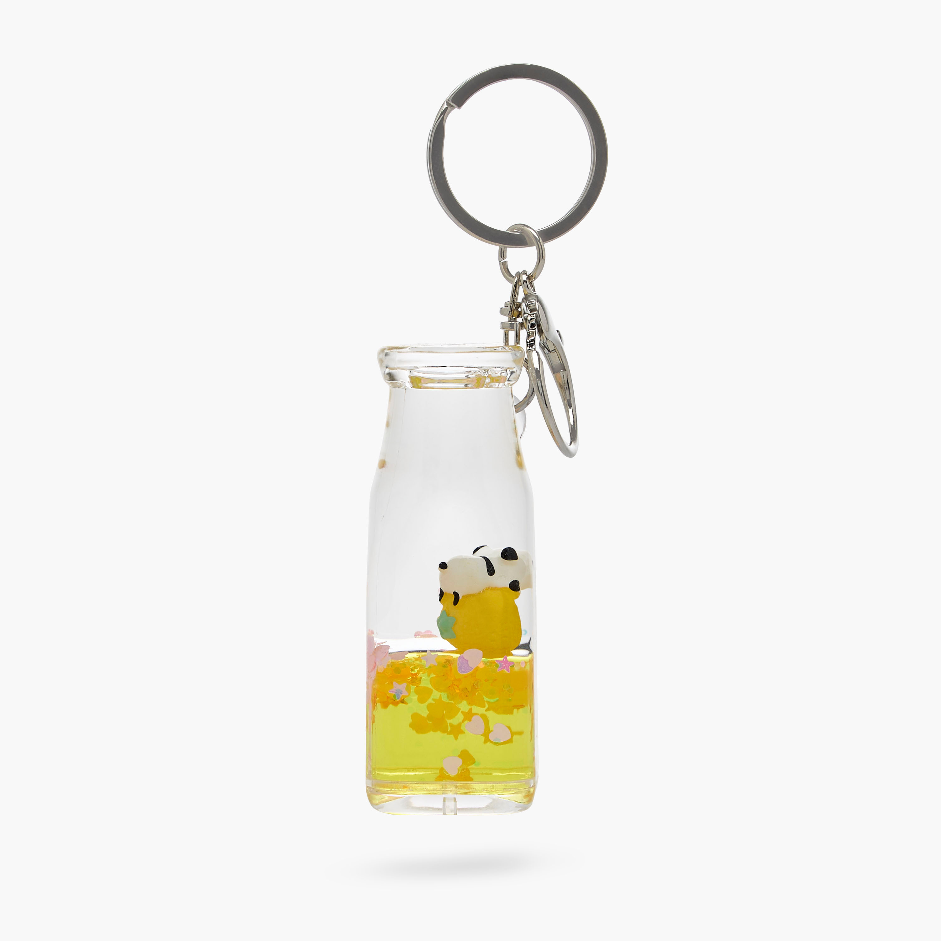 Panda Bottle Liquid Keychain-girls-accessories-keyringsandbagcharms-image-1