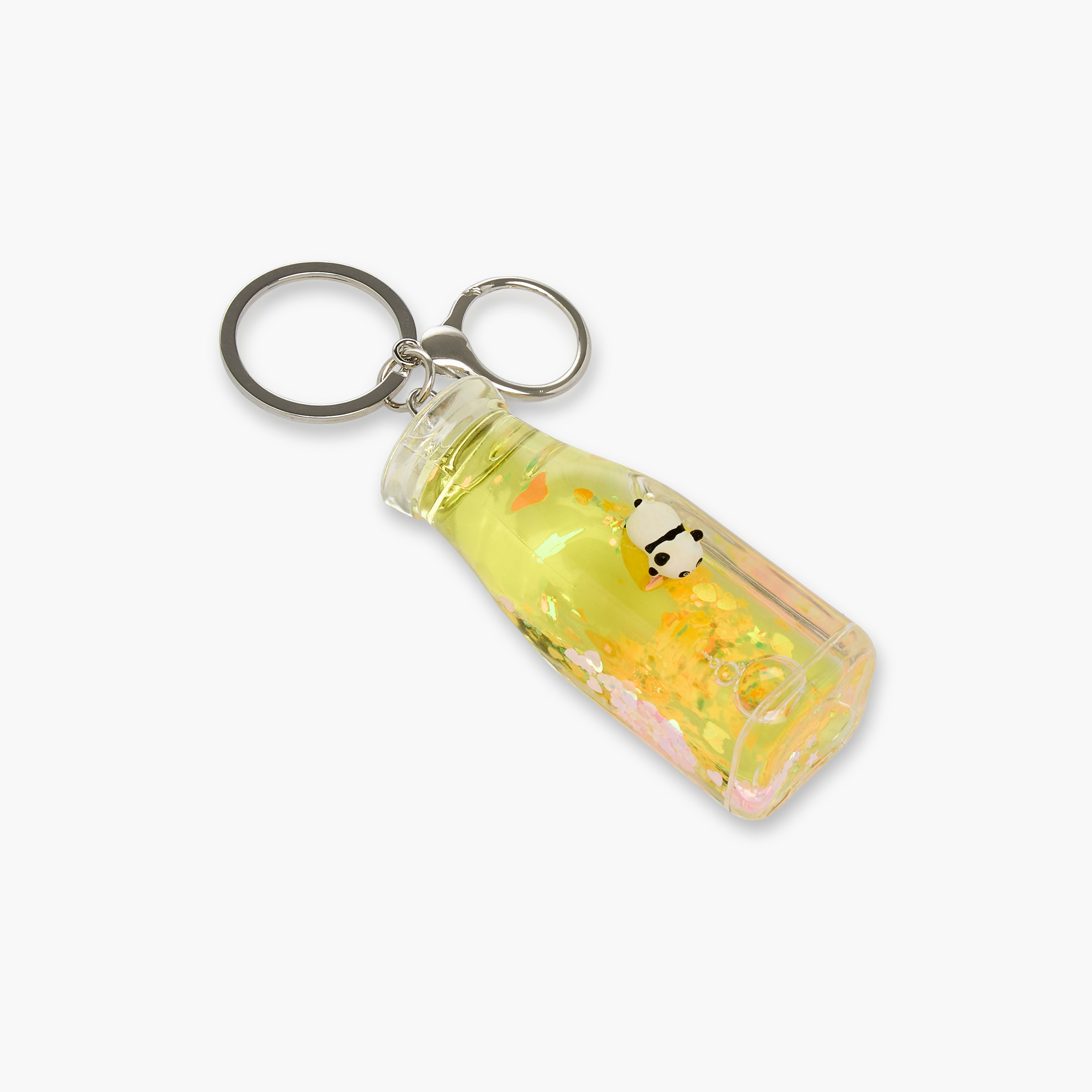 Panda Bottle Liquid Keychain-girls-accessories-keyringsandbagcharms-image-2