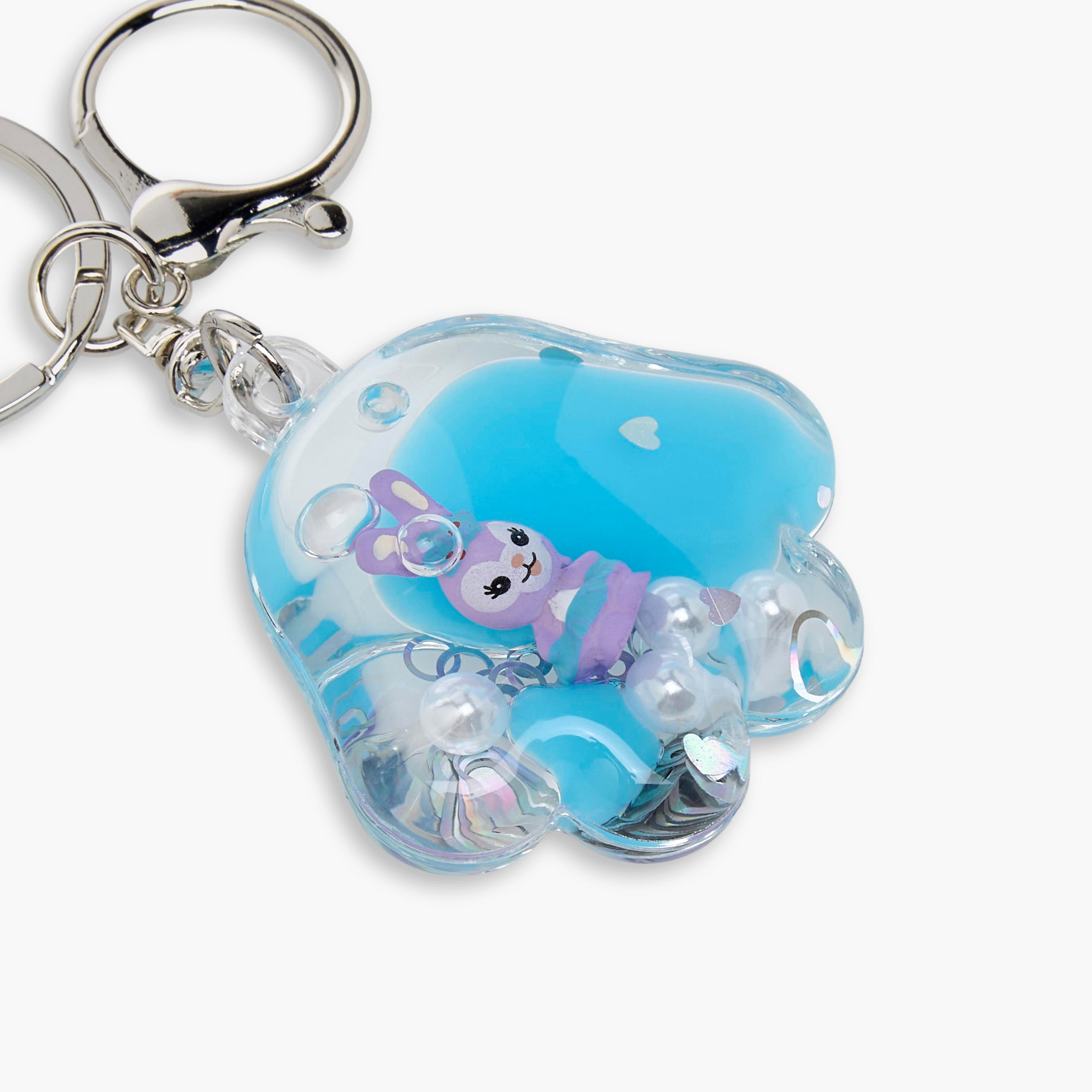Bunny Liquid Keychain-girls-accessories-keyringsandbagcharms-image-4
