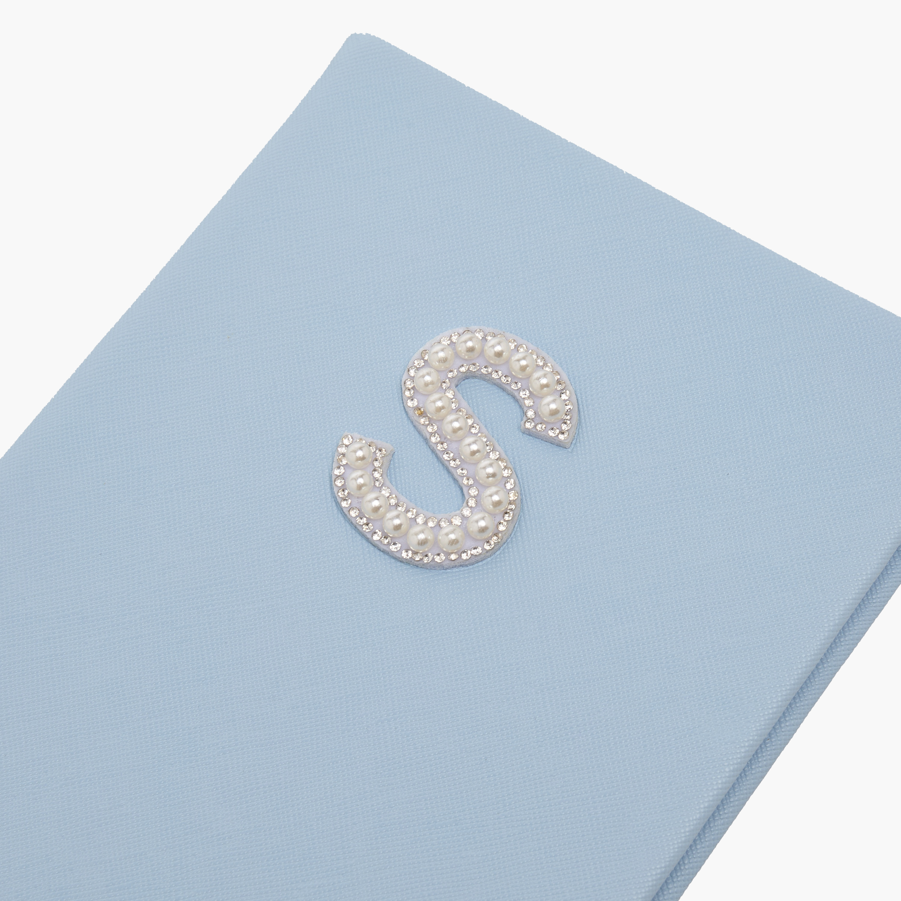 Syloon Initial 'S' Embellished Hardcover Notebook-school-stationery-notebooks-image-3