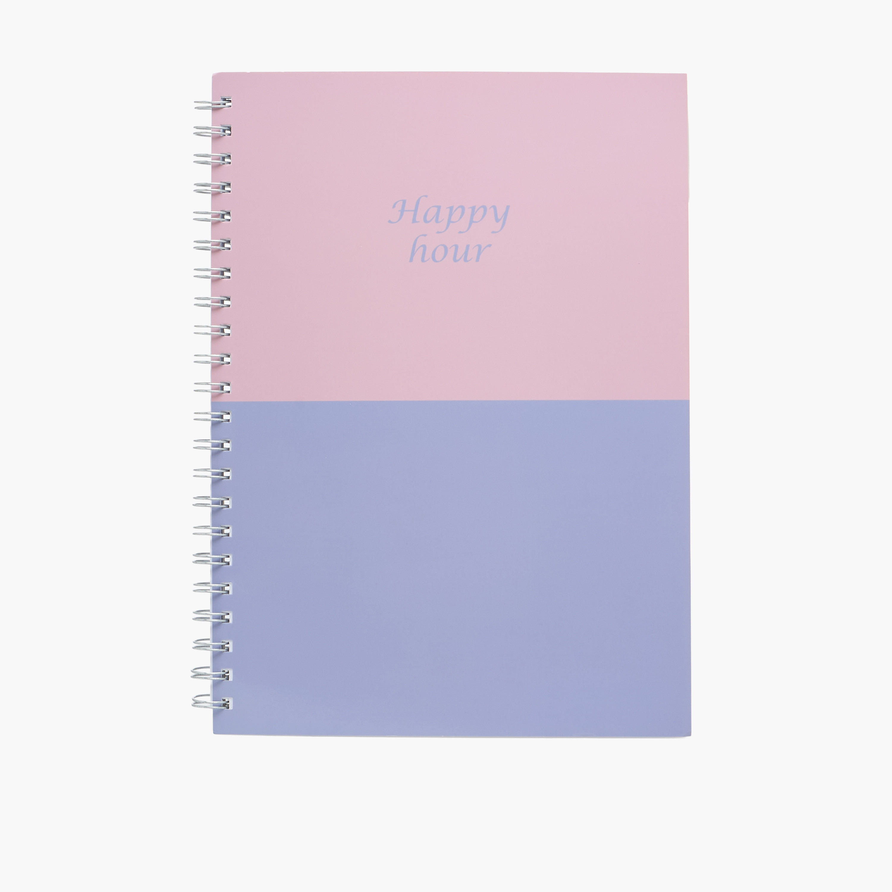 Syloon Colourblock Notebook with Spiral Binding-school-stationery-notebooks-image-1