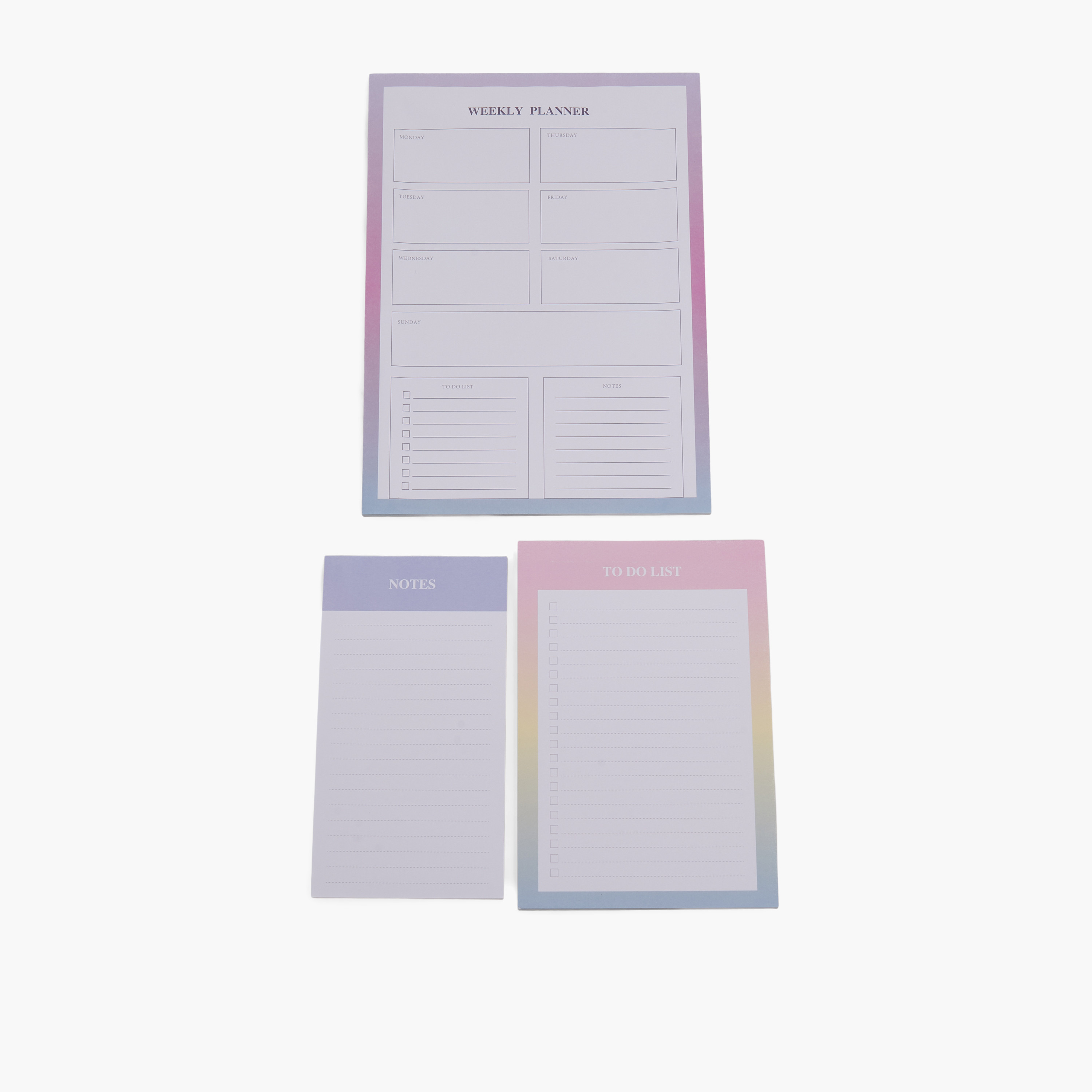 Syloon 3-Piece Memo Pad Set-school-stationery-notebooks-image-1