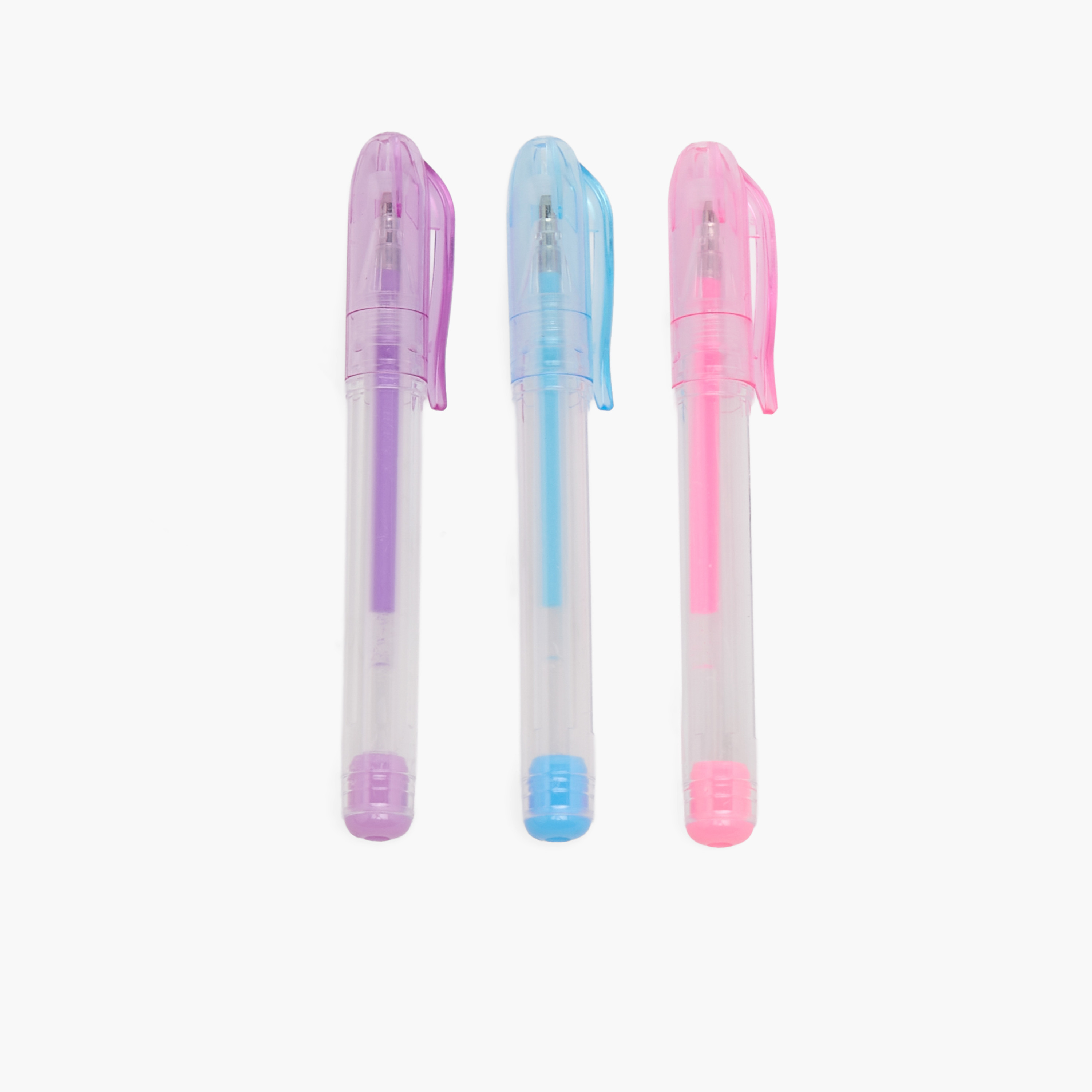 Syloon Heart Print Stationery Set with Notebook, Pens, Stickers - Set of 6-school-stationery-sets-image-4