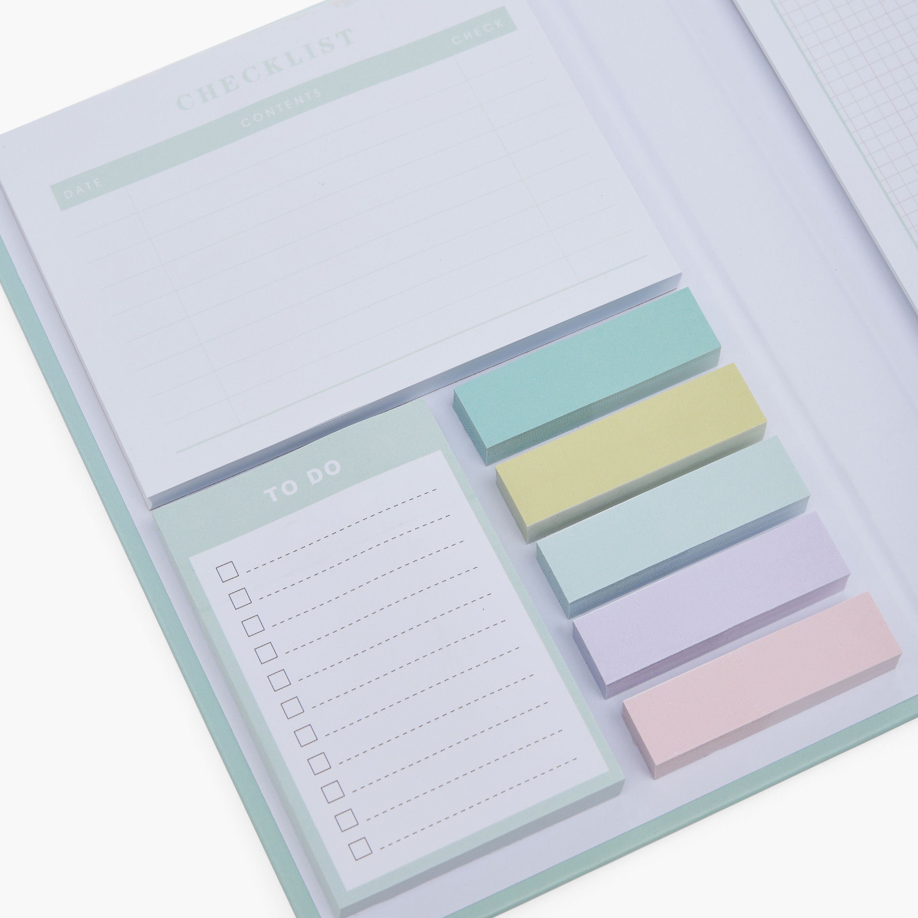 مفكرة مع ملصقات ملاحظات من سايلون-school-stationery-notebooks-image-5