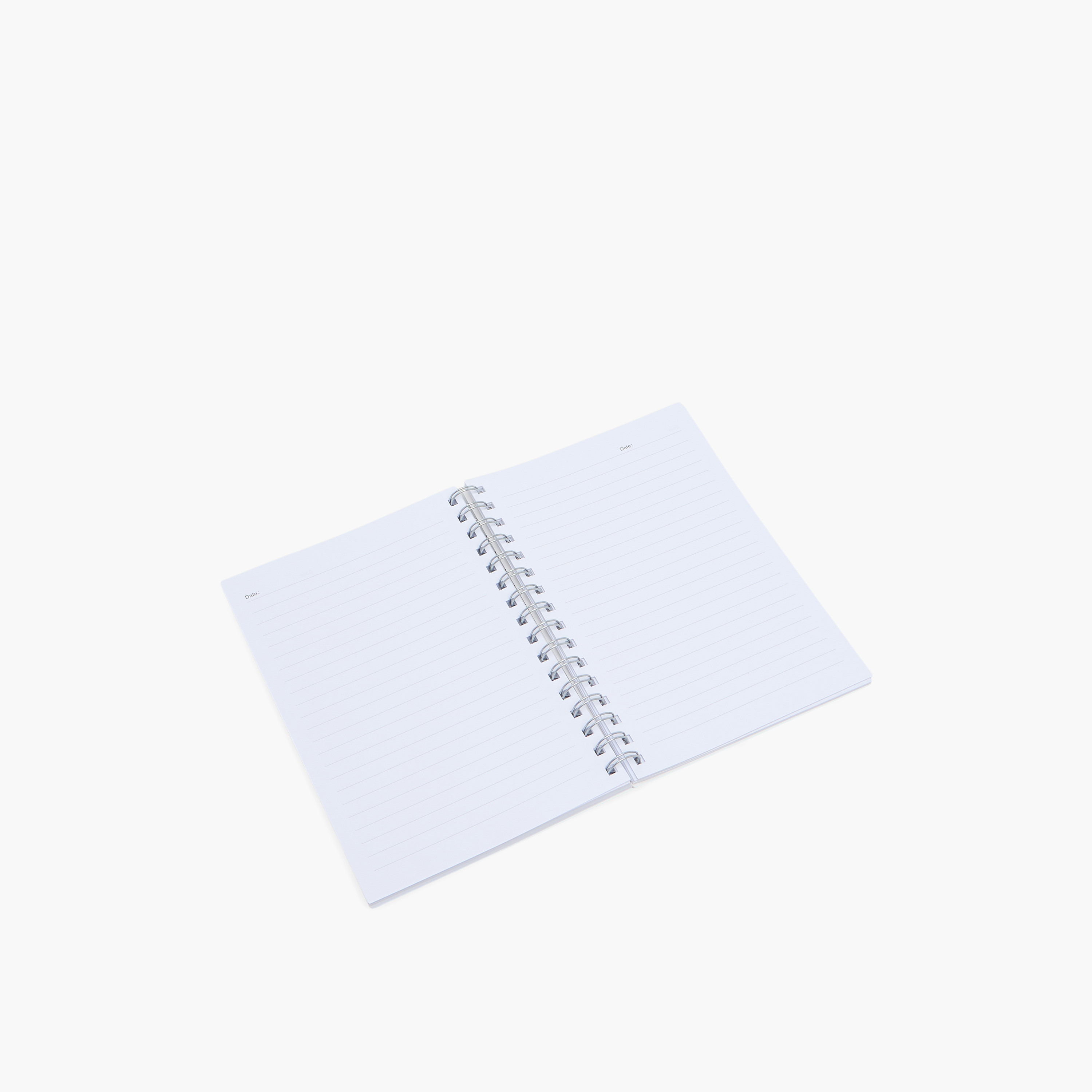 Syloon Leaf Print Notebook with Spiral Binding-school-stationery-notebooks-image-4