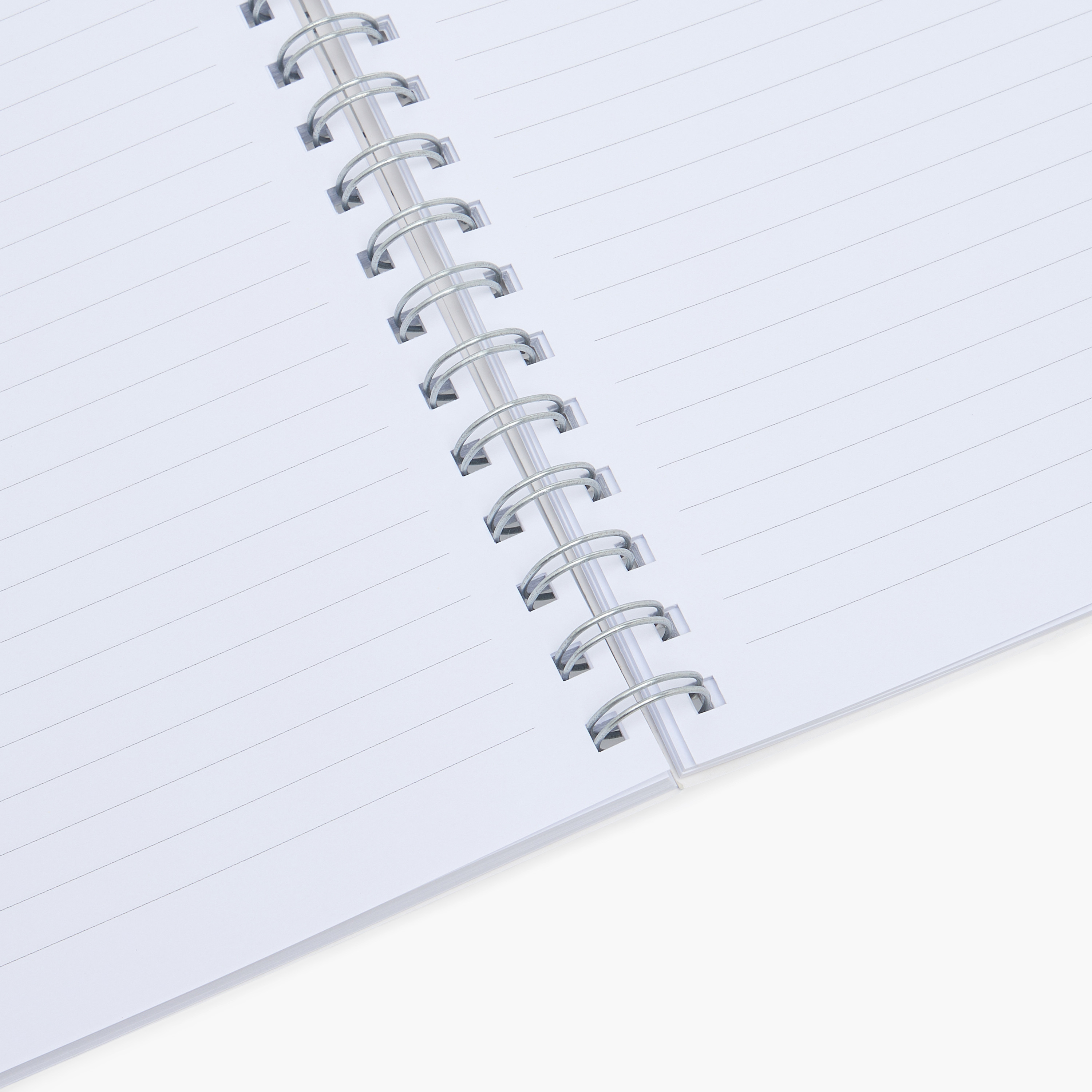 Syloon Leaf Print Notebook with Spiral Binding-school-stationery-notebooks-image-5