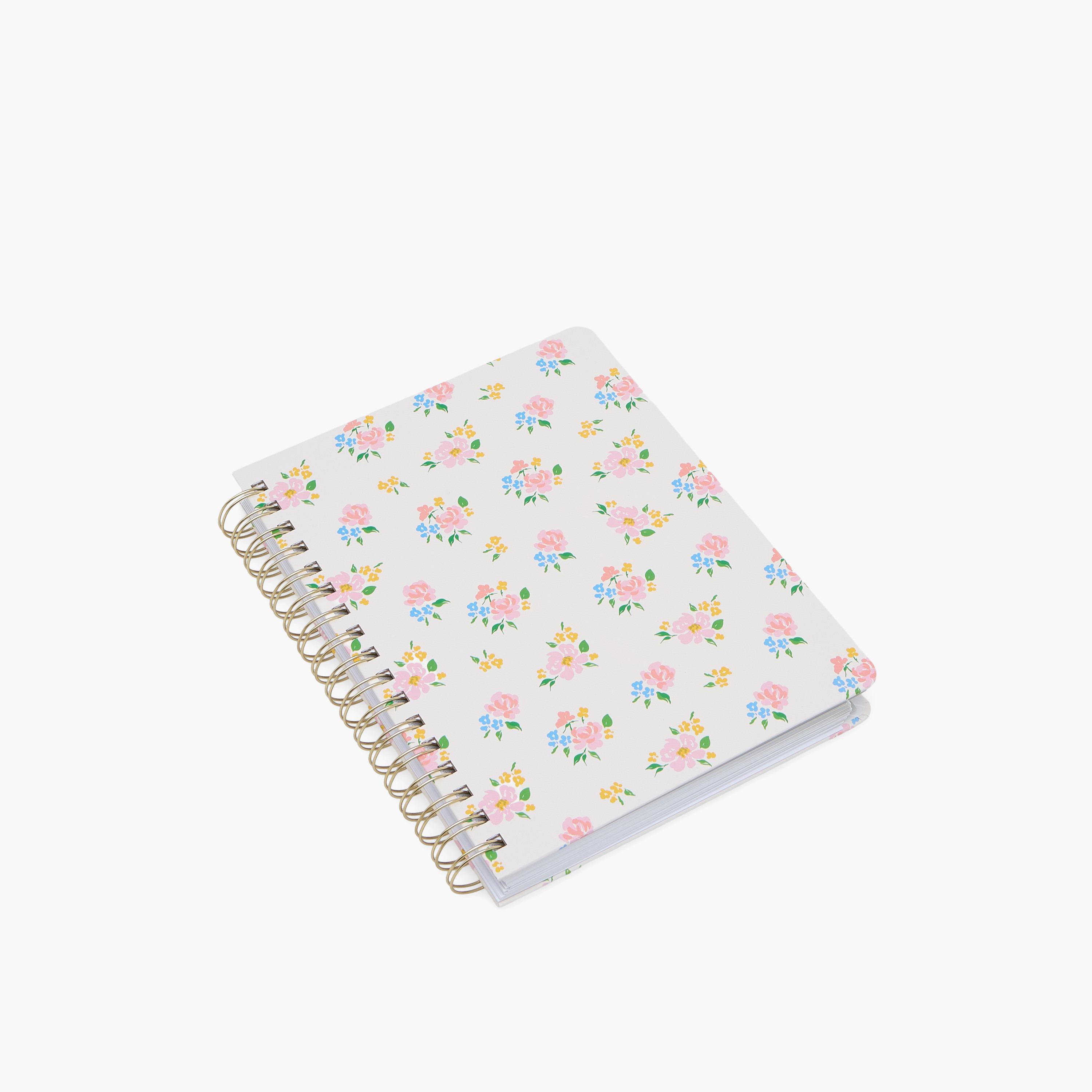 دفتر ملاحطات بسلك لولبي وتصميم زهور من سايلون-school-stationery-notebooks-image-2