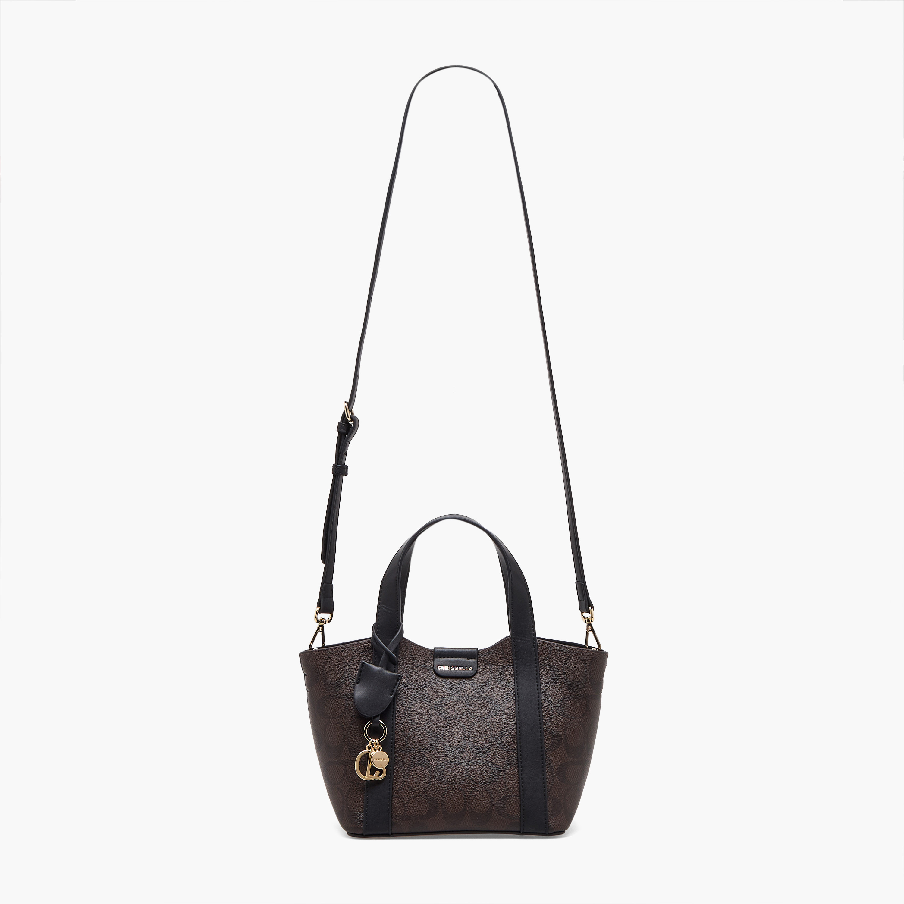 شنطة توتي بطبعات مع محفظة من كريسبيلا-women-bagsandwallets-handbags-image-3