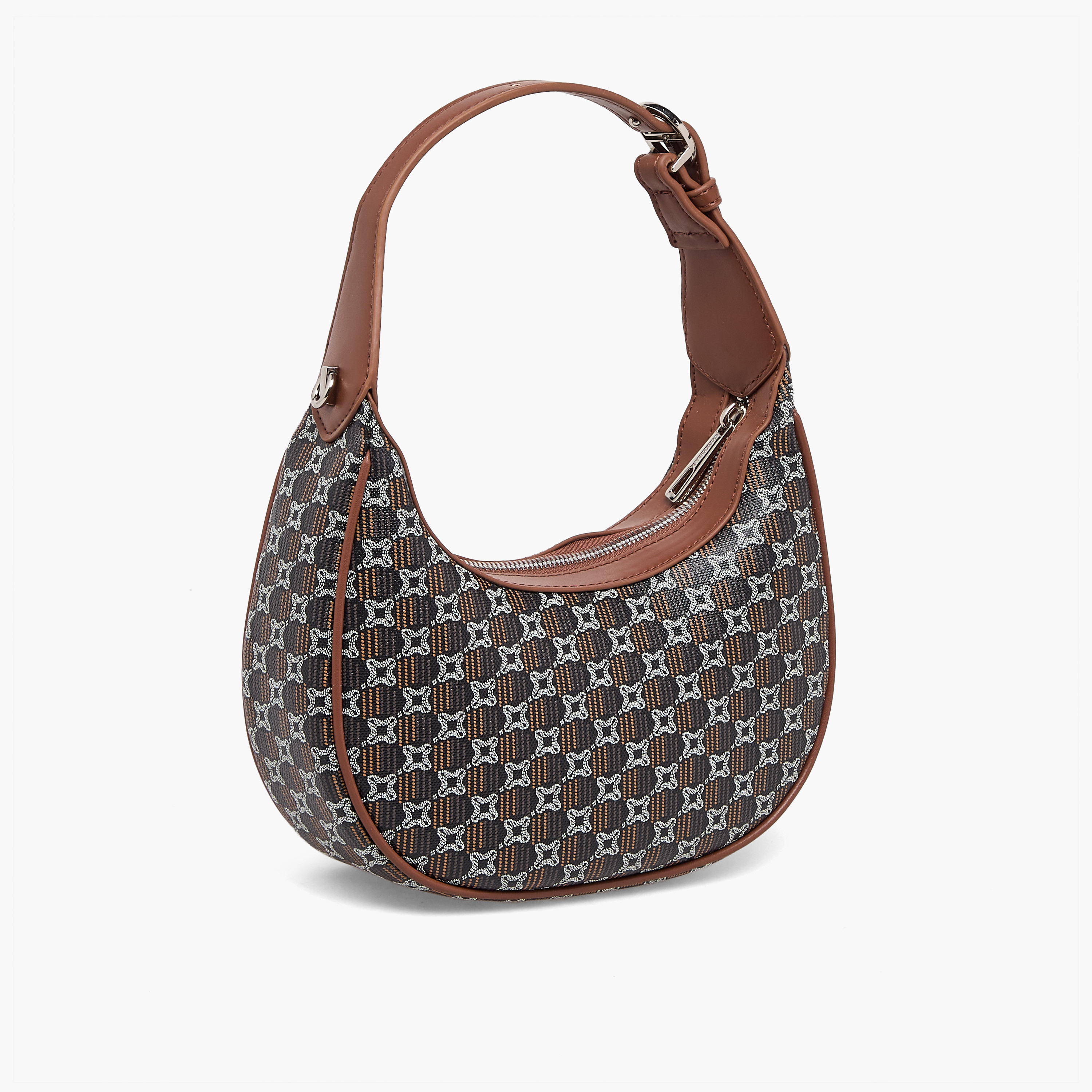 Chrisbella Printed Shoulder Bag with Pouch-women-bagsandwallets-handbags-image-3