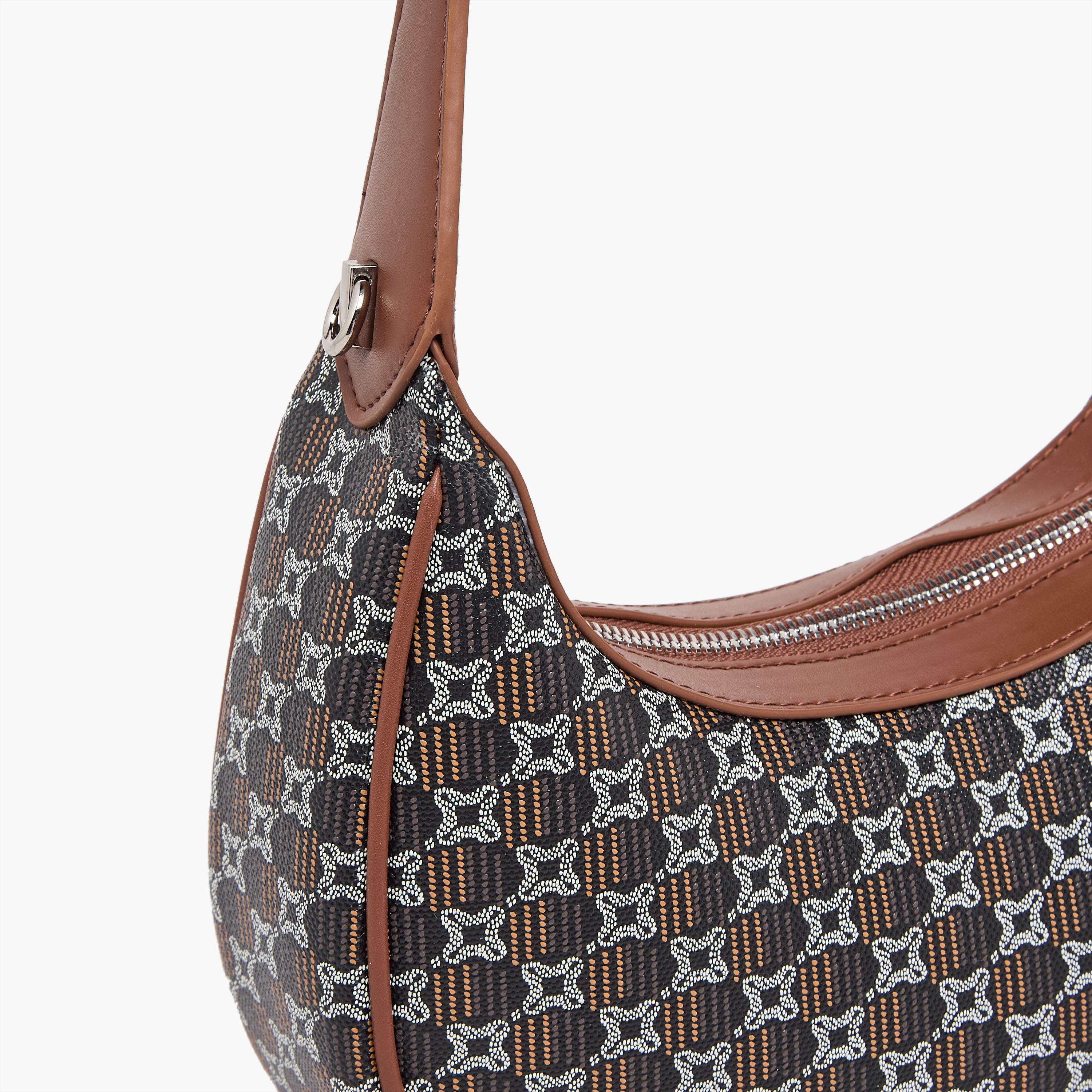 Chrisbella Printed Shoulder Bag with Pouch-women-bagsandwallets-handbags-image-7