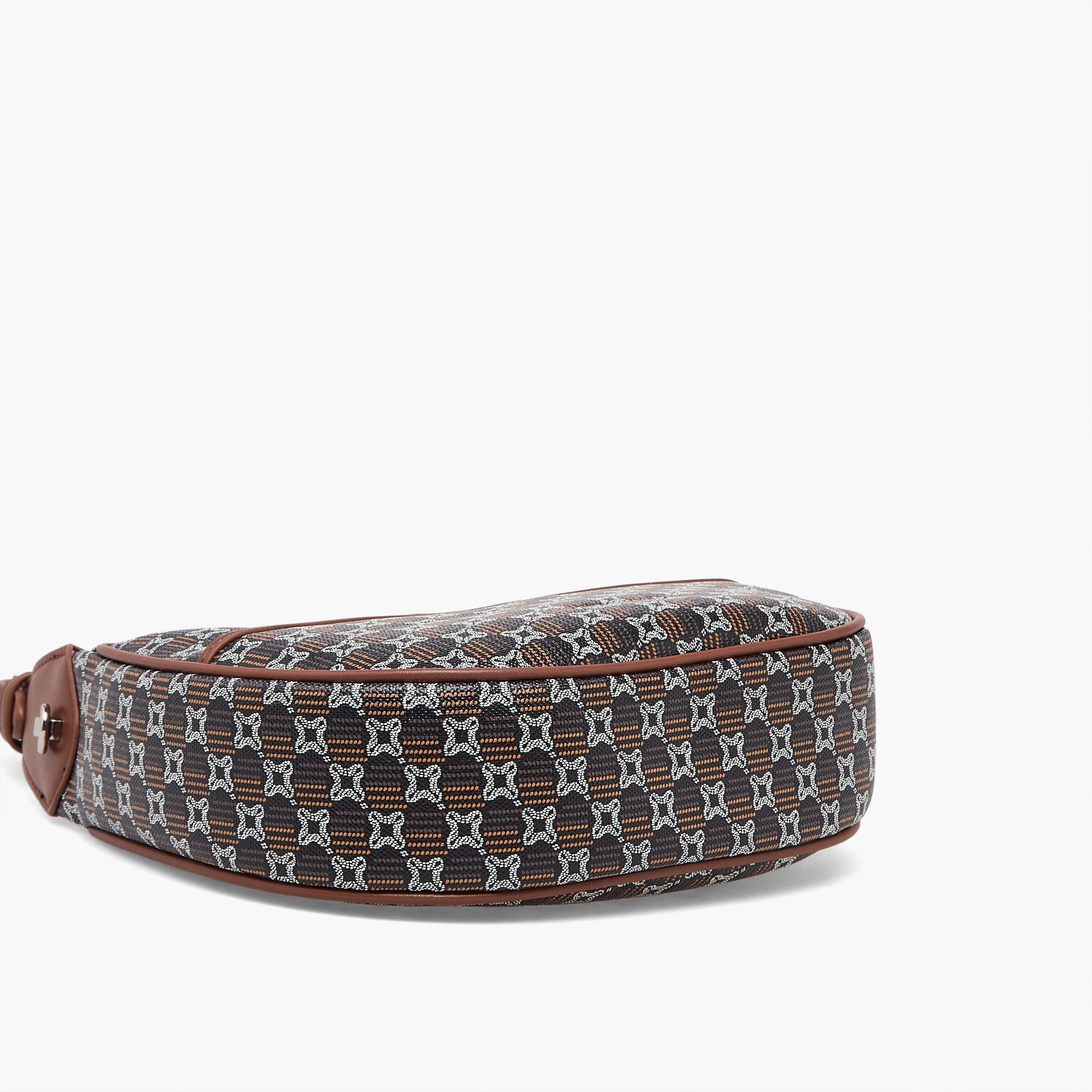 Chrisbella Printed Shoulder Bag with Pouch-women-bagsandwallets-handbags-image-8