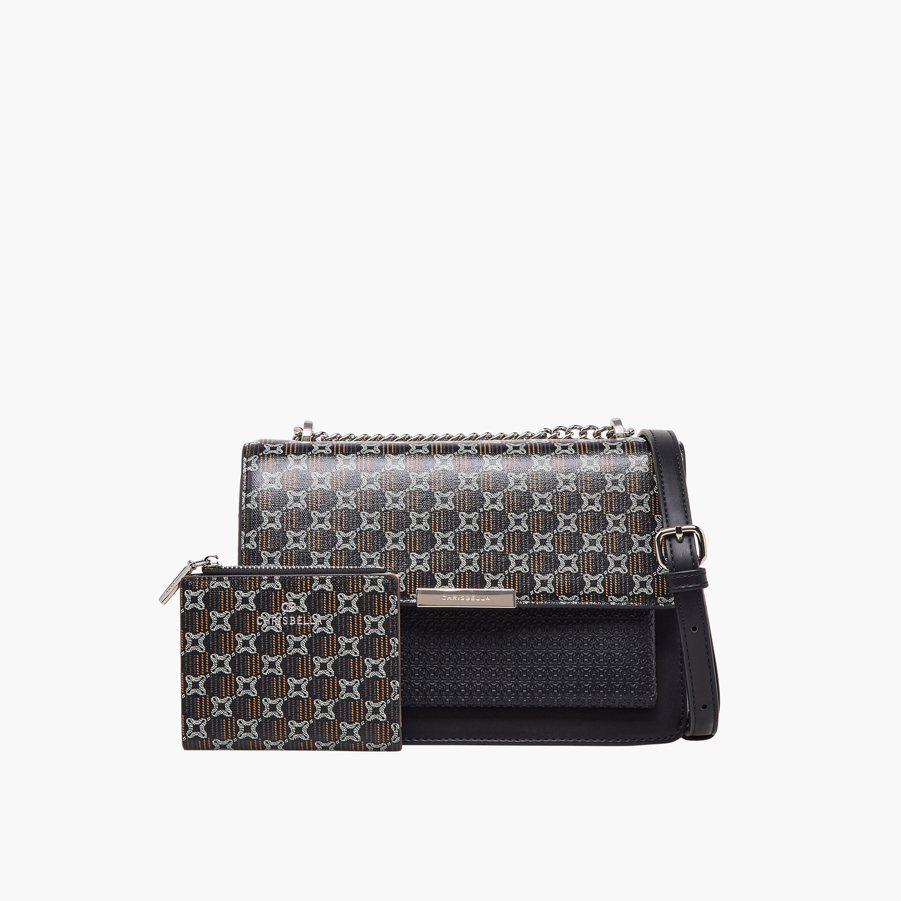 Chrisbella Printed Crossbody Bag with Wallet-women-bagsandwallets-handbags-image-1