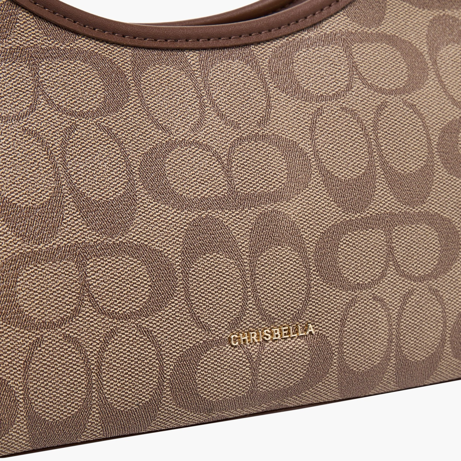 Chrisbella Monogram Print Shoulder Bag with Wallet-women-bagsandwallets-handbags-image-6
