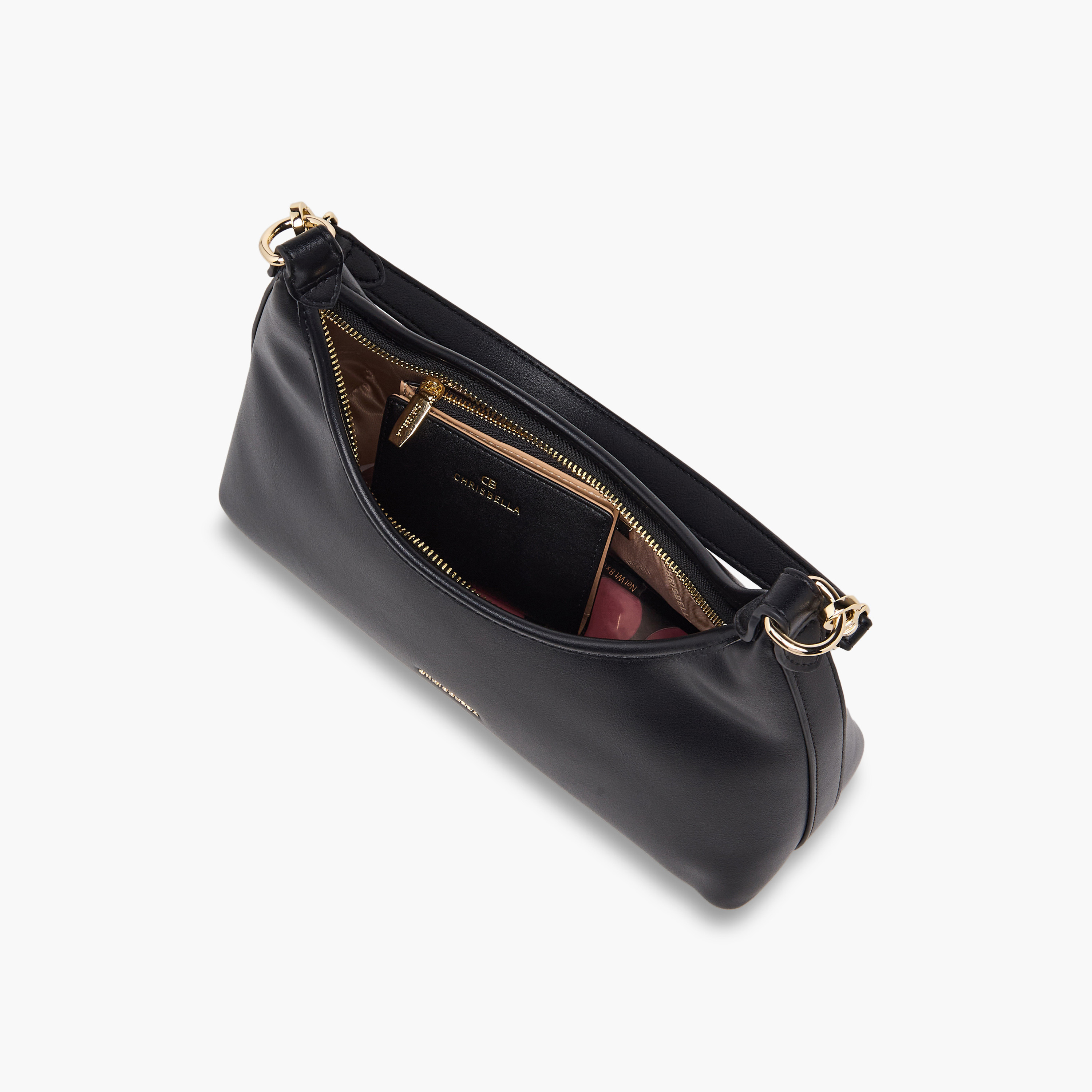 Chrisbella Monogram Print Shoulder Bag with Wallet-women-bagsandwallets-handbags-image-10