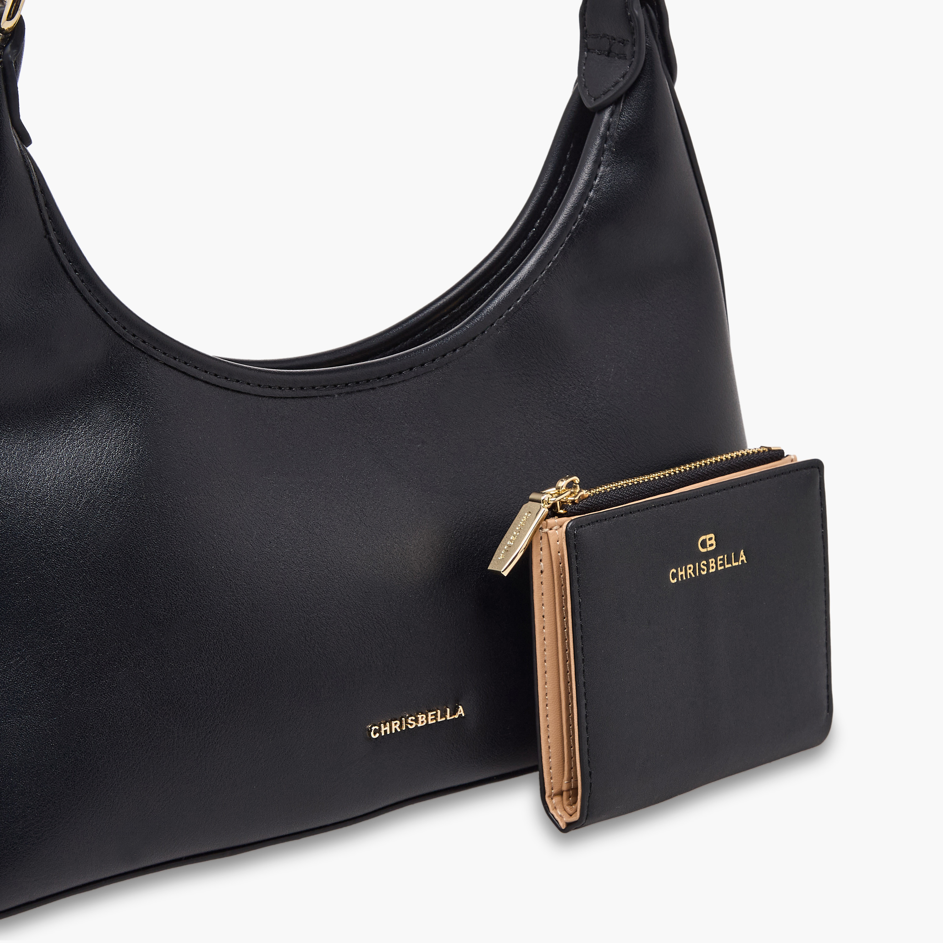 Chrisbella Monogram Print Shoulder Bag with Wallet-women-bagsandwallets-handbags-image-6