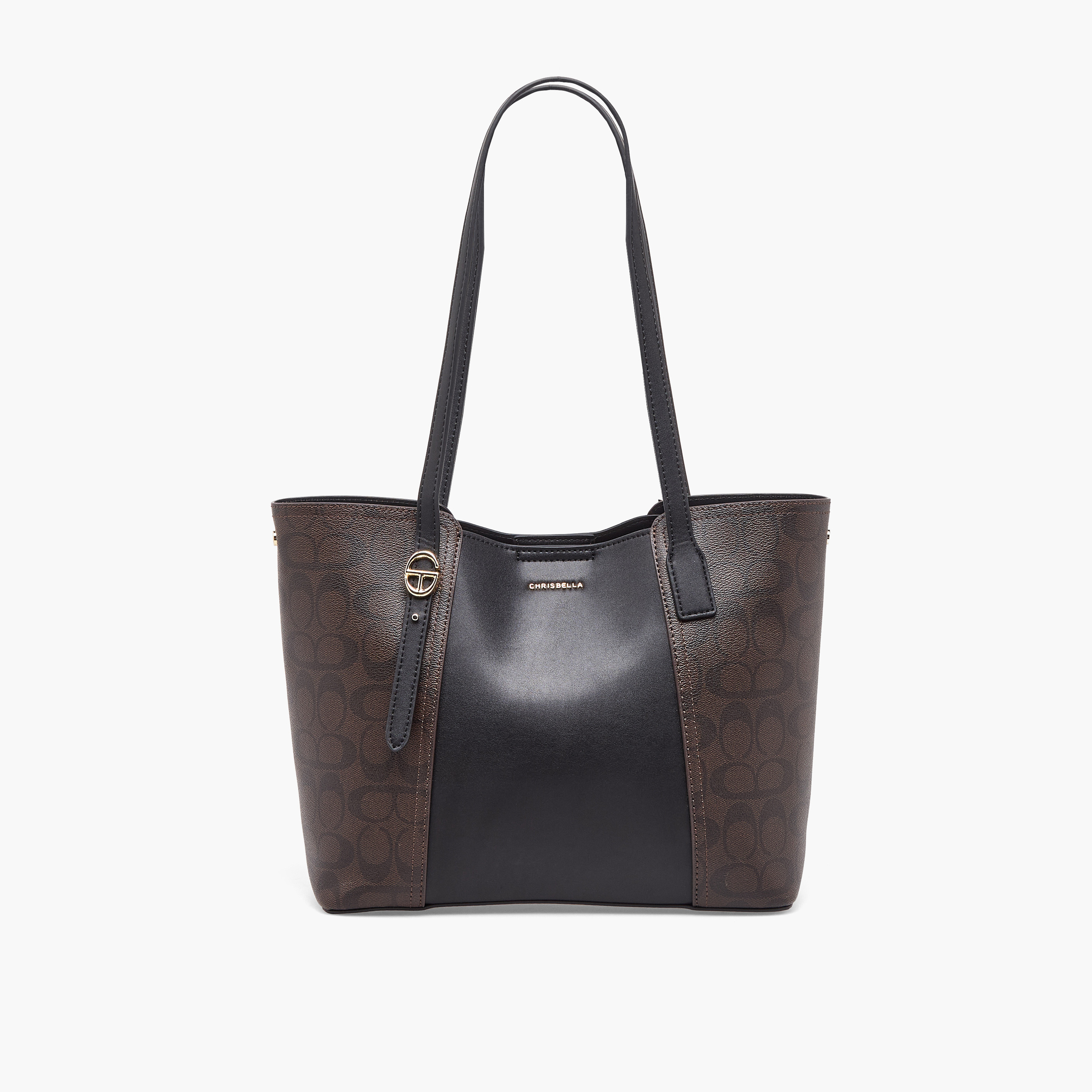 Chrisbella Printed Tote Bag with Wallet-women-bagsandwallets-handbags-image-2