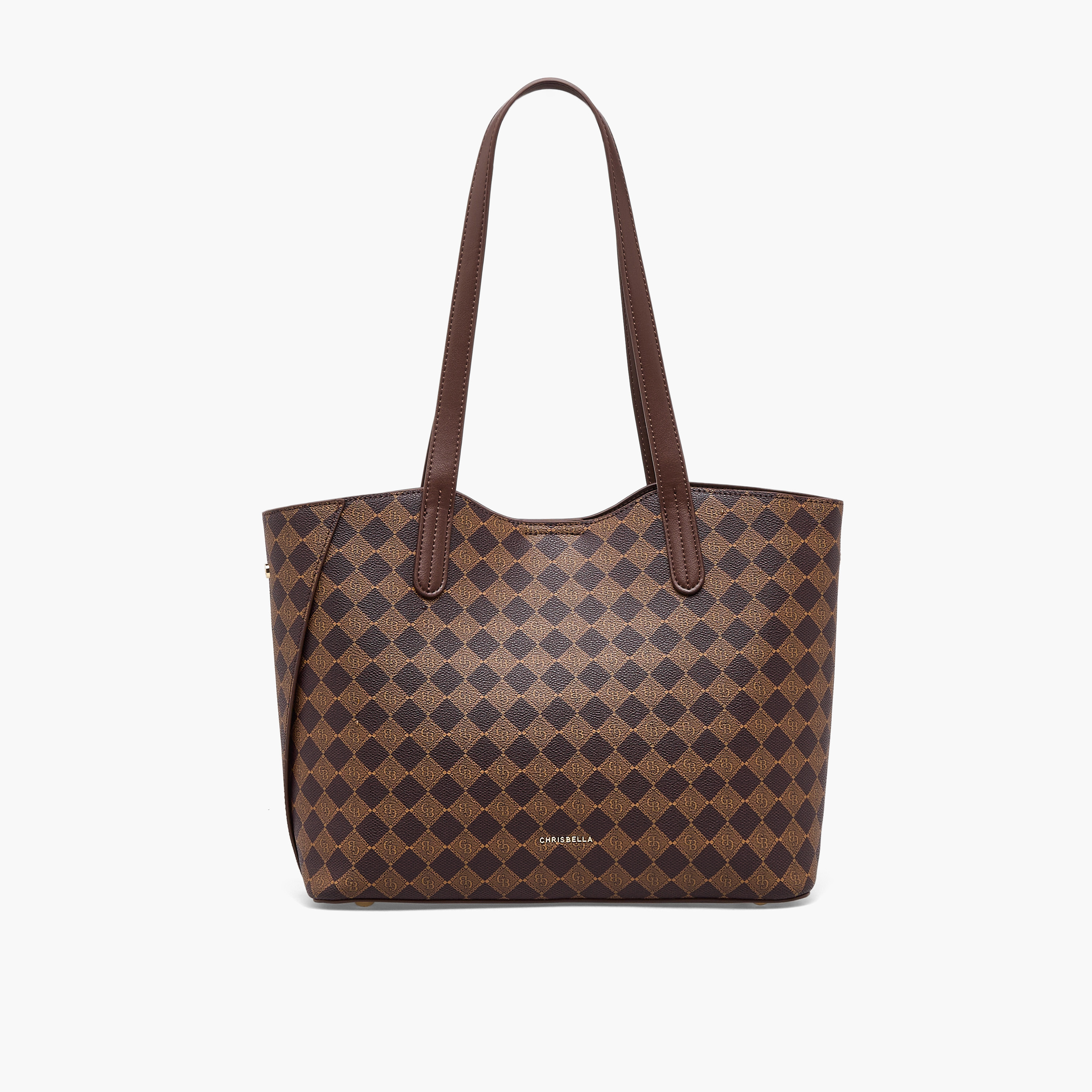 شنطة توتي بطبعات مع محفظة من كريسبيلا-women-bagsandwallets-handbags-image-3