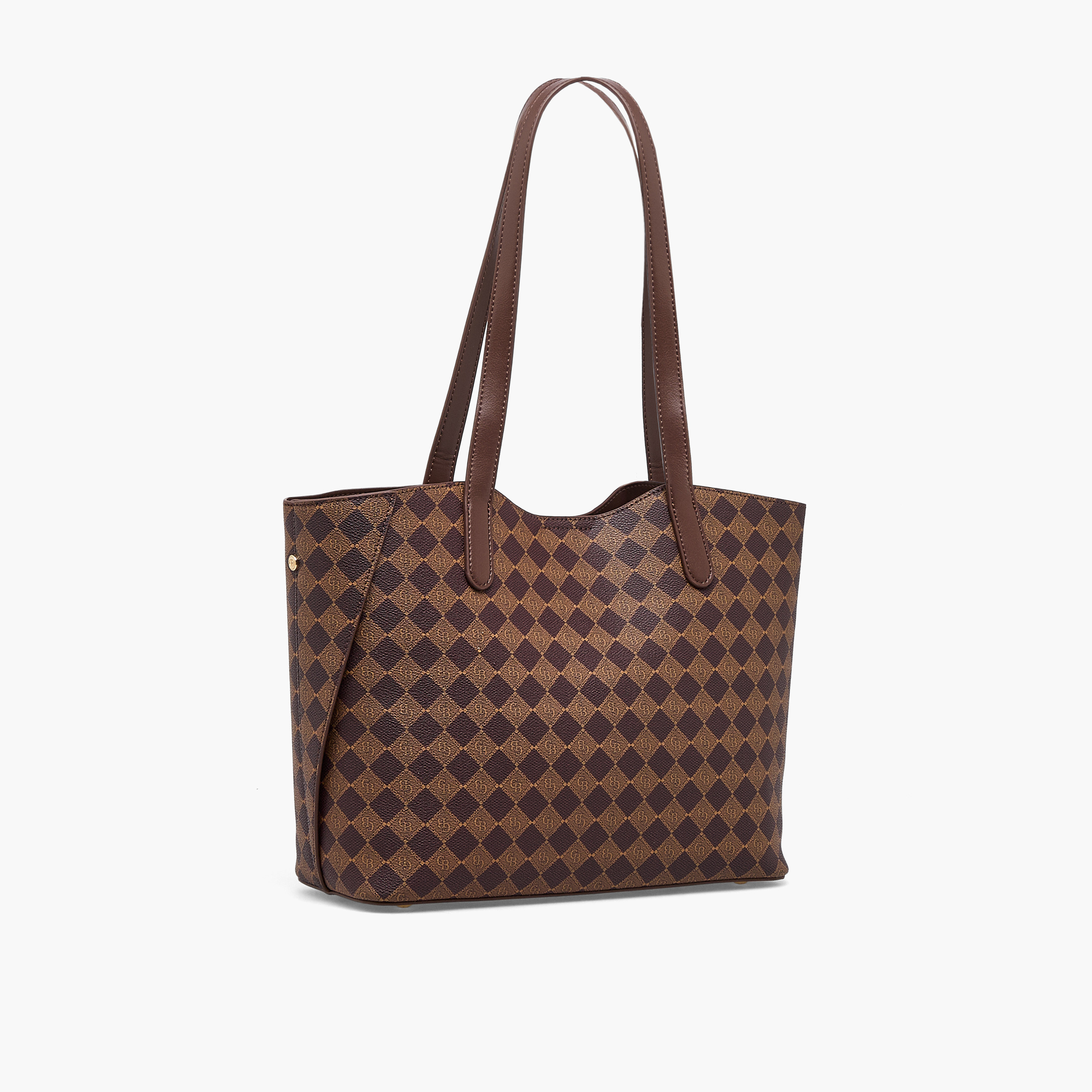 شنطة توتي بطبعات مع محفظة من كريسبيلا-women-bagsandwallets-handbags-image-4