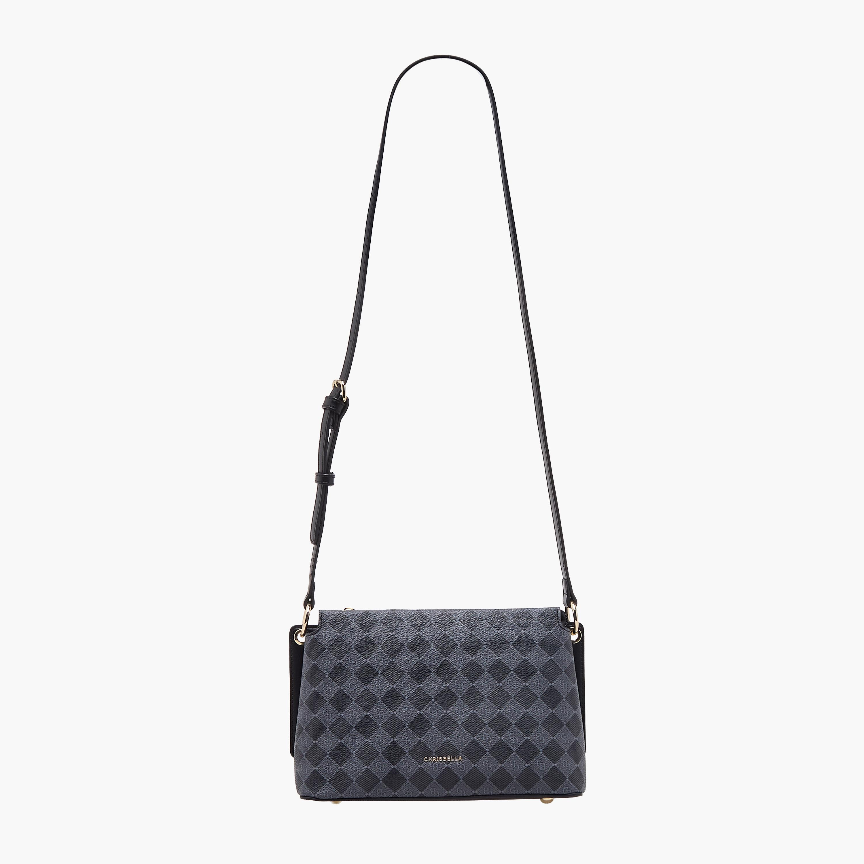 شنطة كروس بودي بطبعات مونوجرام مع محفظة من كريسبيلا-women-bagsandwallets-handbags-image-2