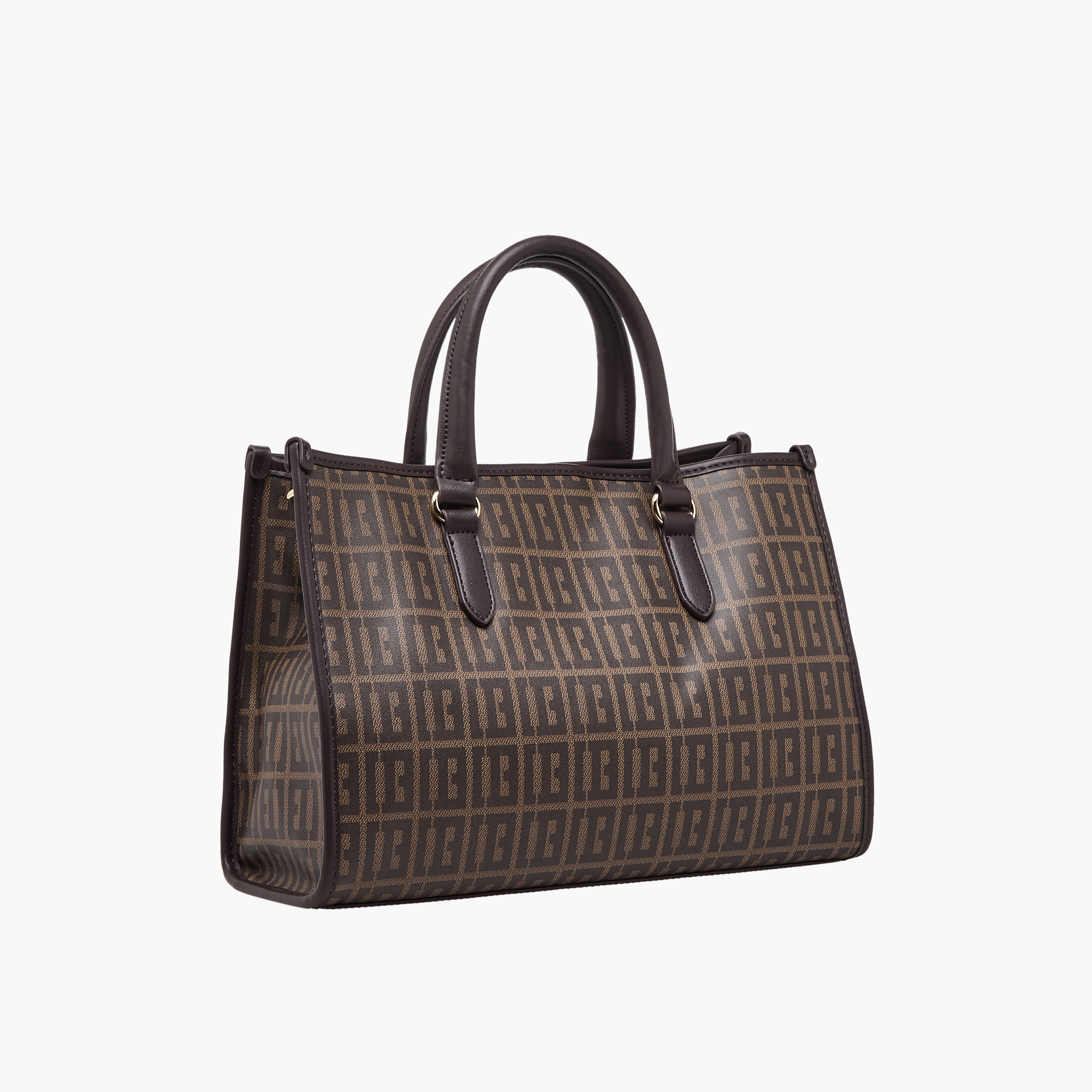 Chrisbella Monogram Print Tote Bag with Wallet-women-bagsandwallets-handbags-image-4