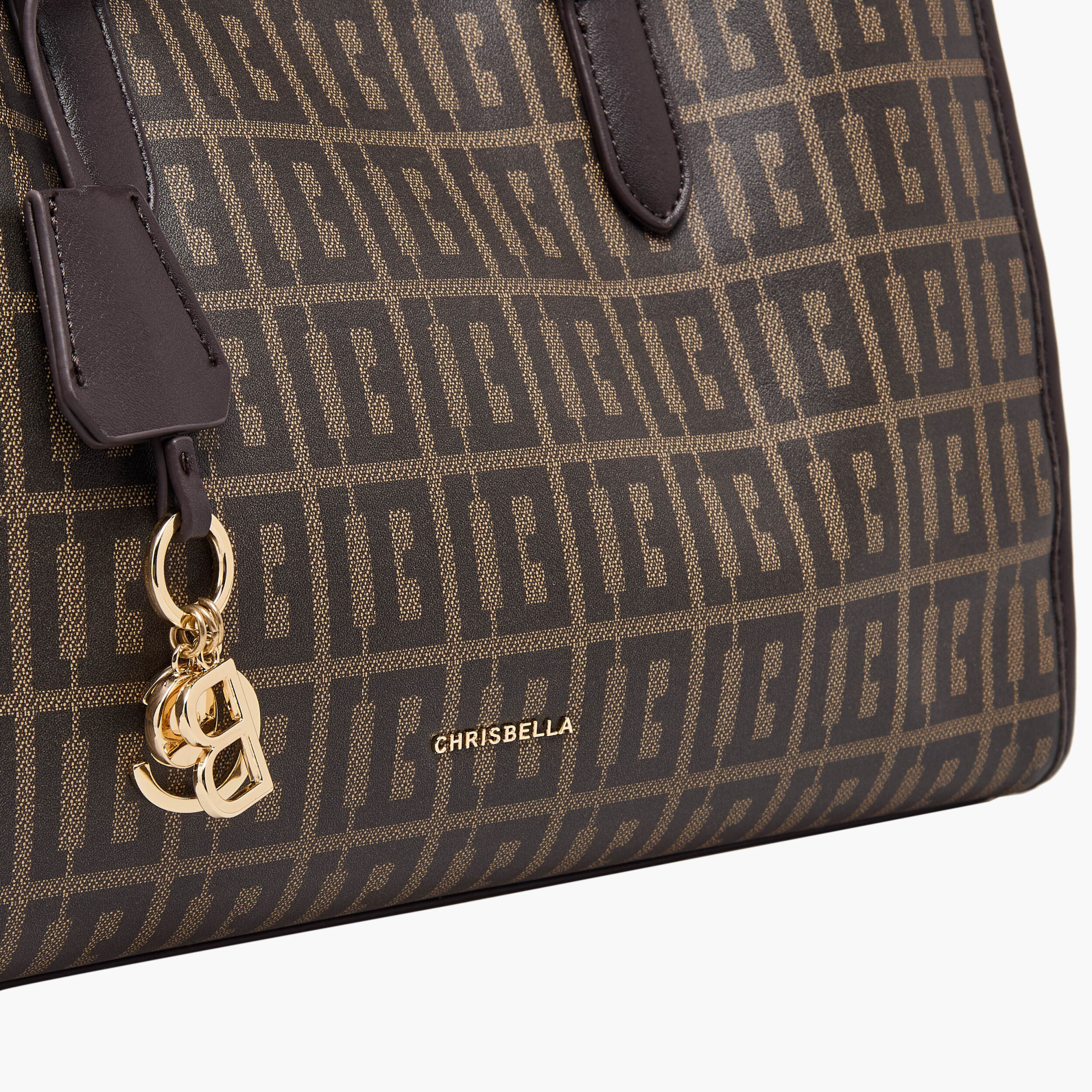 Chrisbella Monogram Print Tote Bag with Wallet-women-bagsandwallets-handbags-image-7