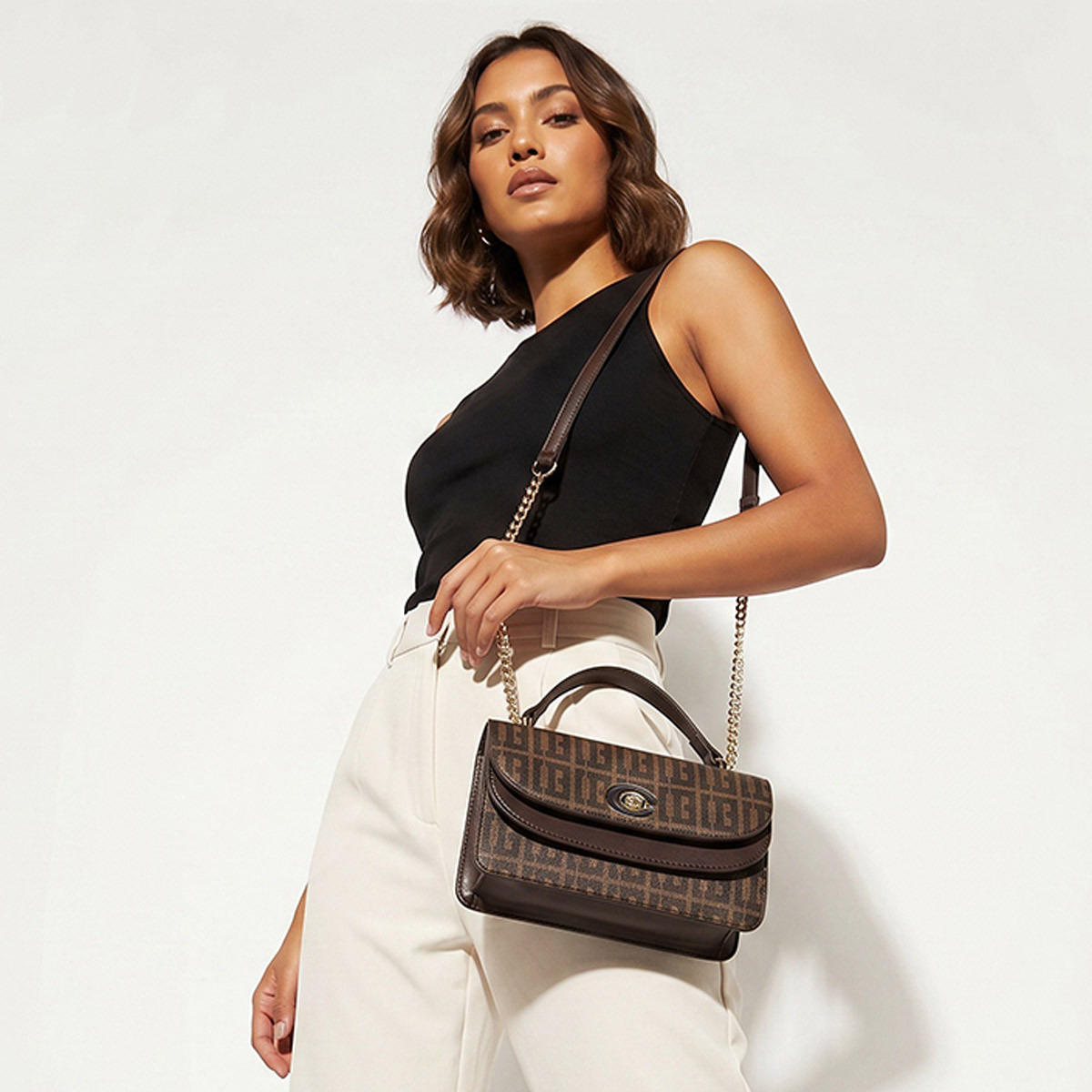 Chrisbella Monogram Print Crossbody Bag with Wallet-women-bagsandwallets-handbags-image-2