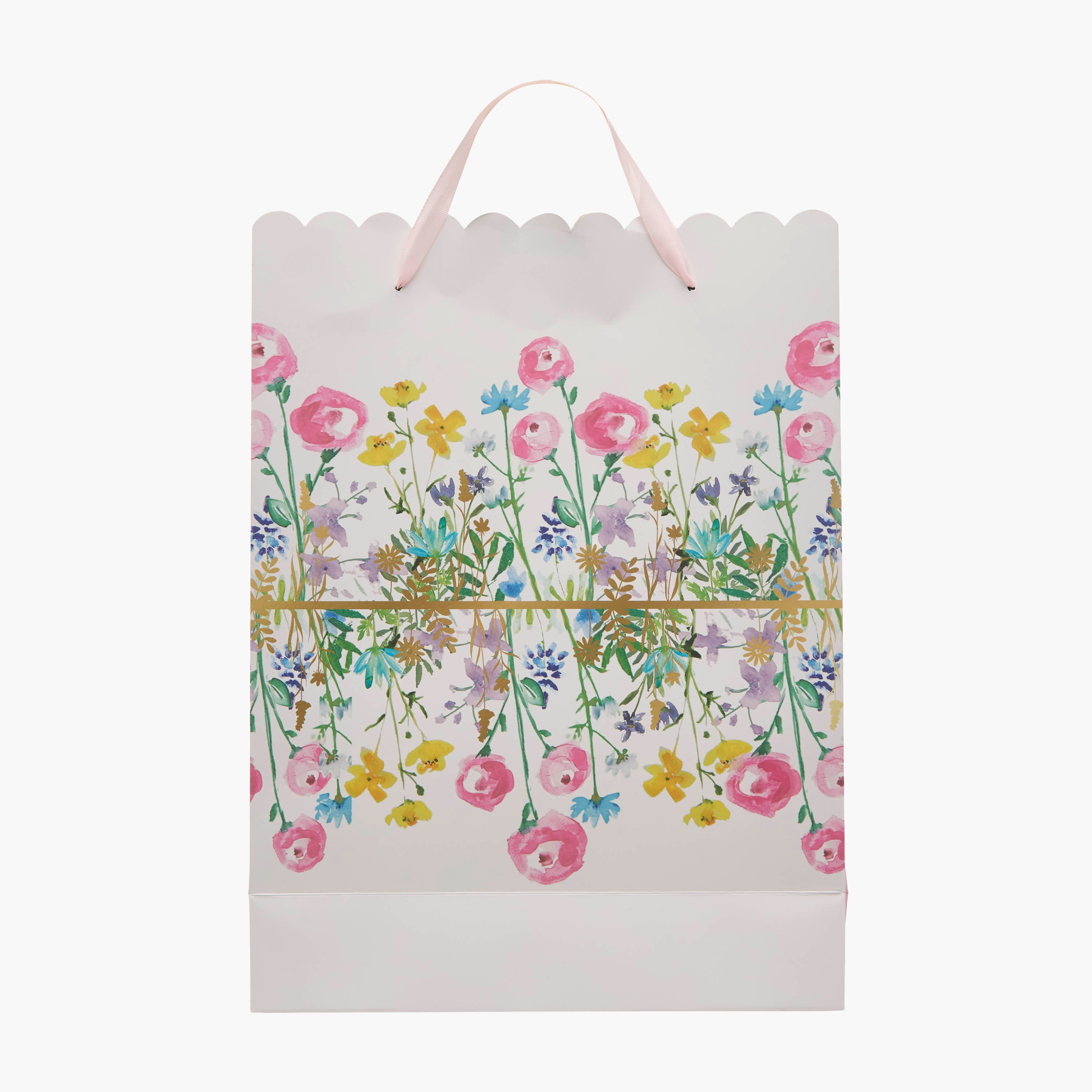 Findz Floral Print Gift Bag - Large-household-giftingaccessories-giftbags-image-1