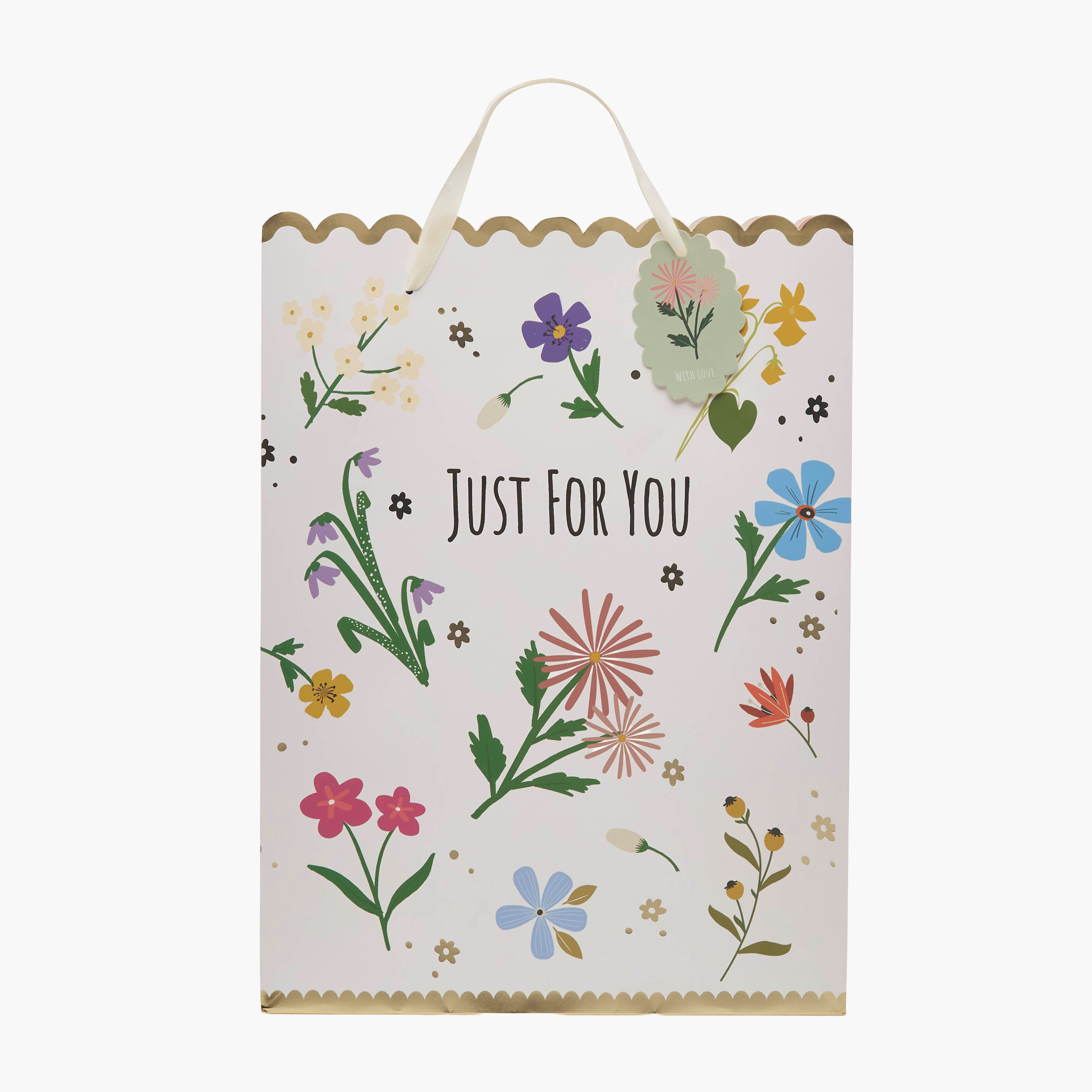 Findz Floral Print Gift Bag - Extra Large-household-giftingaccessories-giftbags-image-1
