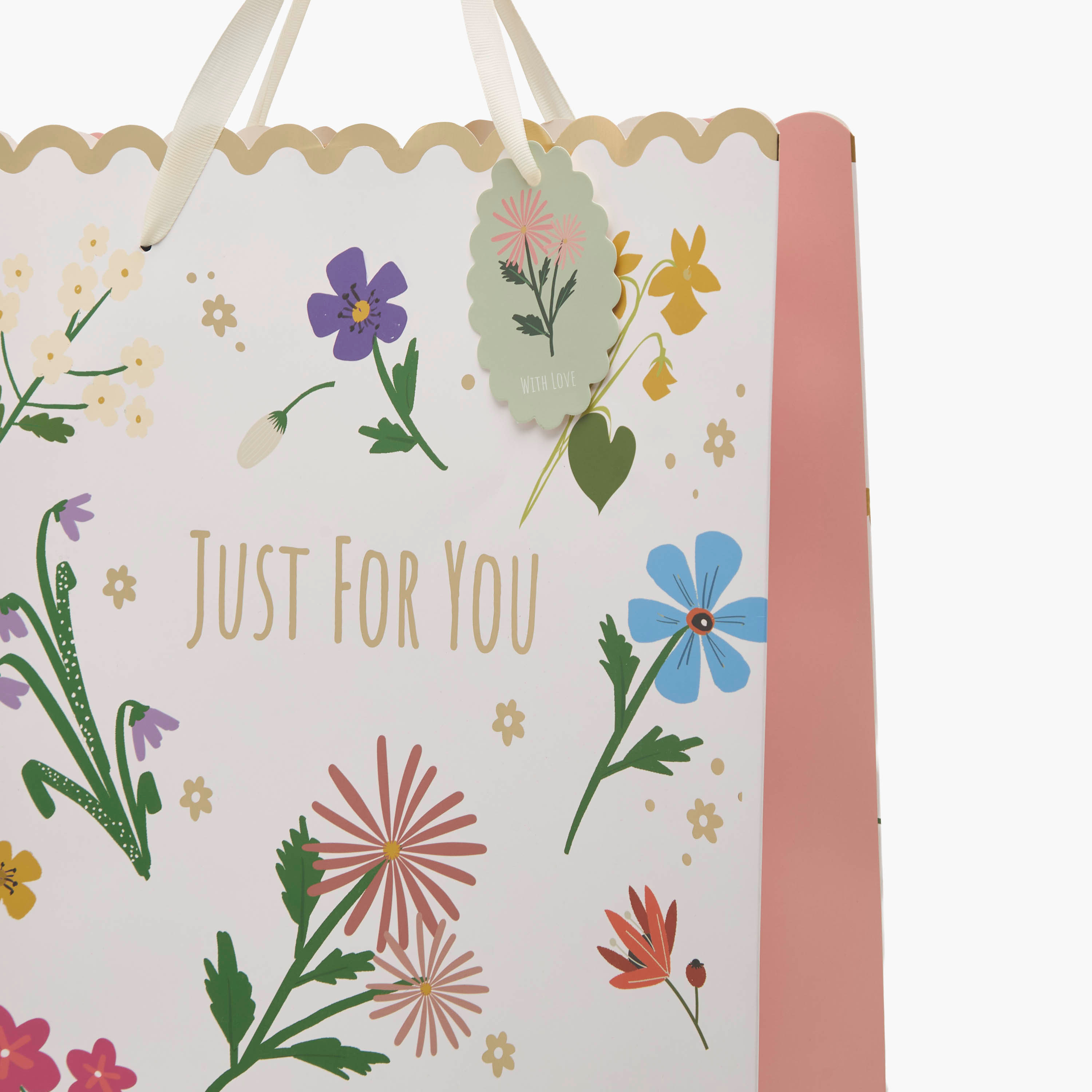 Findz Floral Print Gift Bag - Extra Large-household-giftingaccessories-giftbags-image-3