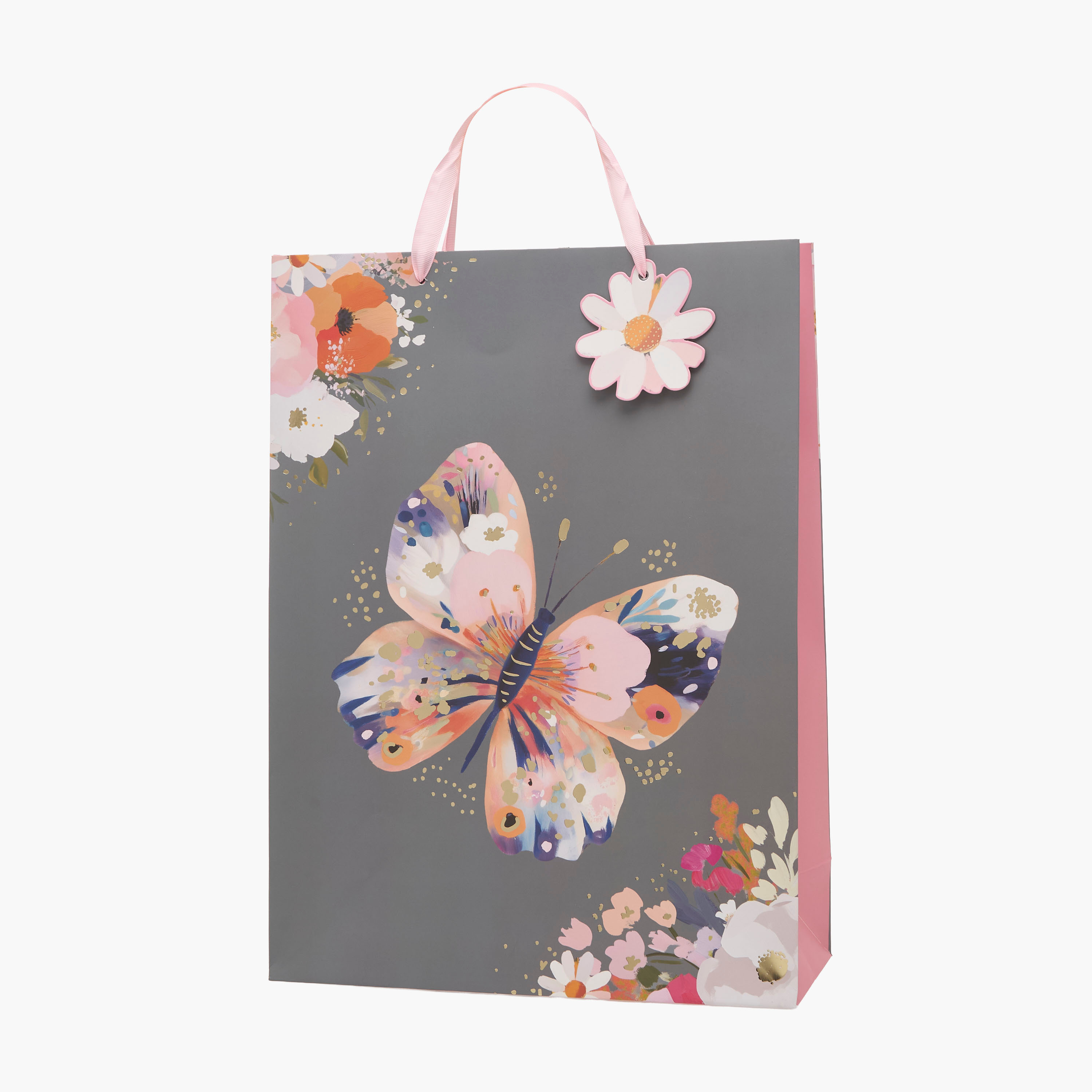Findz Butterfly Print Gift Bag - Large-household-giftingaccessories-giftings-image-2